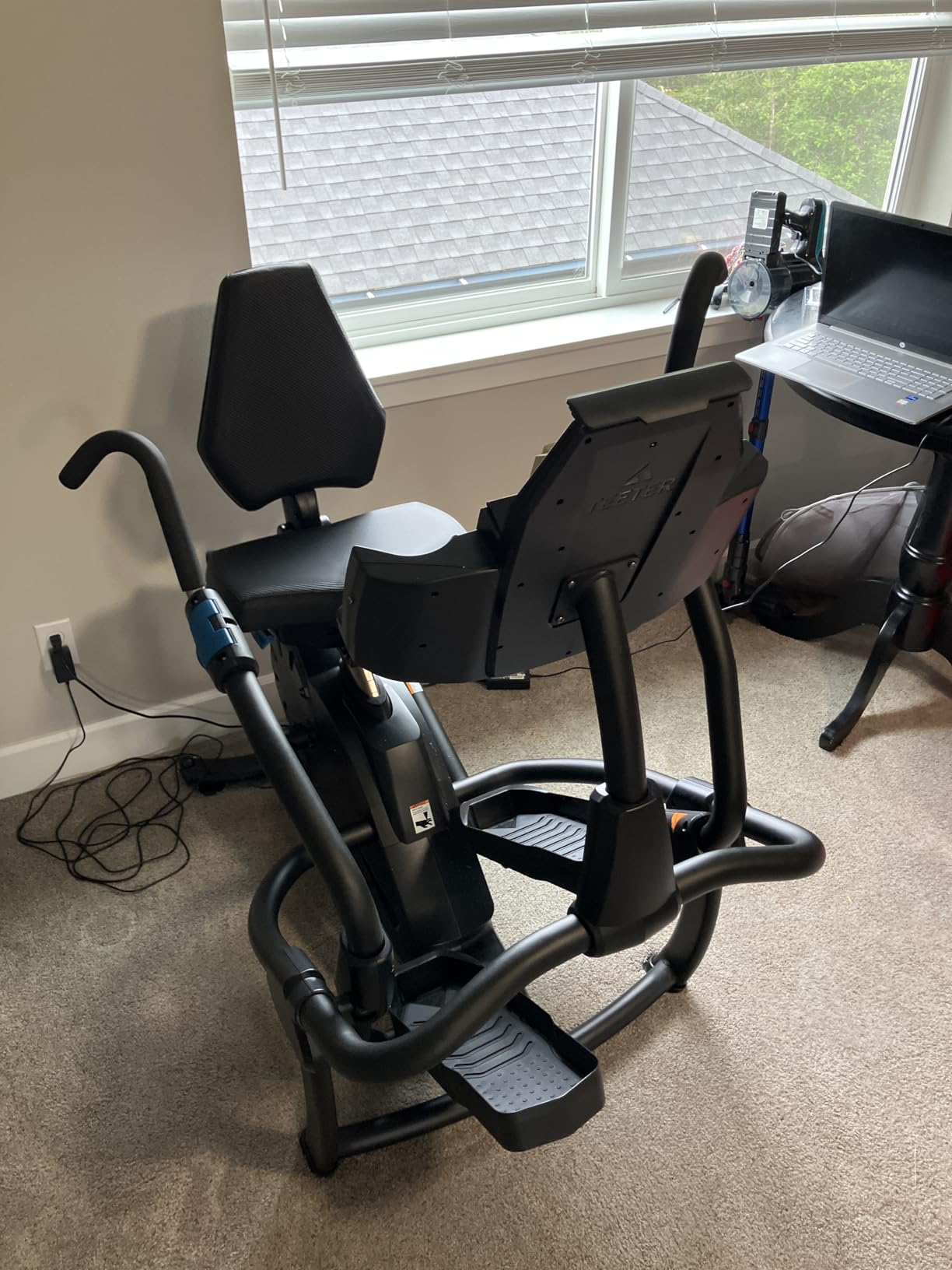 Teeter FreeStep Recumbent Cross Trainer Stepper, Zero-Impact Exercise Bike Alternative w/Patented Physical Therapy Stride, Up to 350lb, Free App w/Trainer Workouts customer photo 2