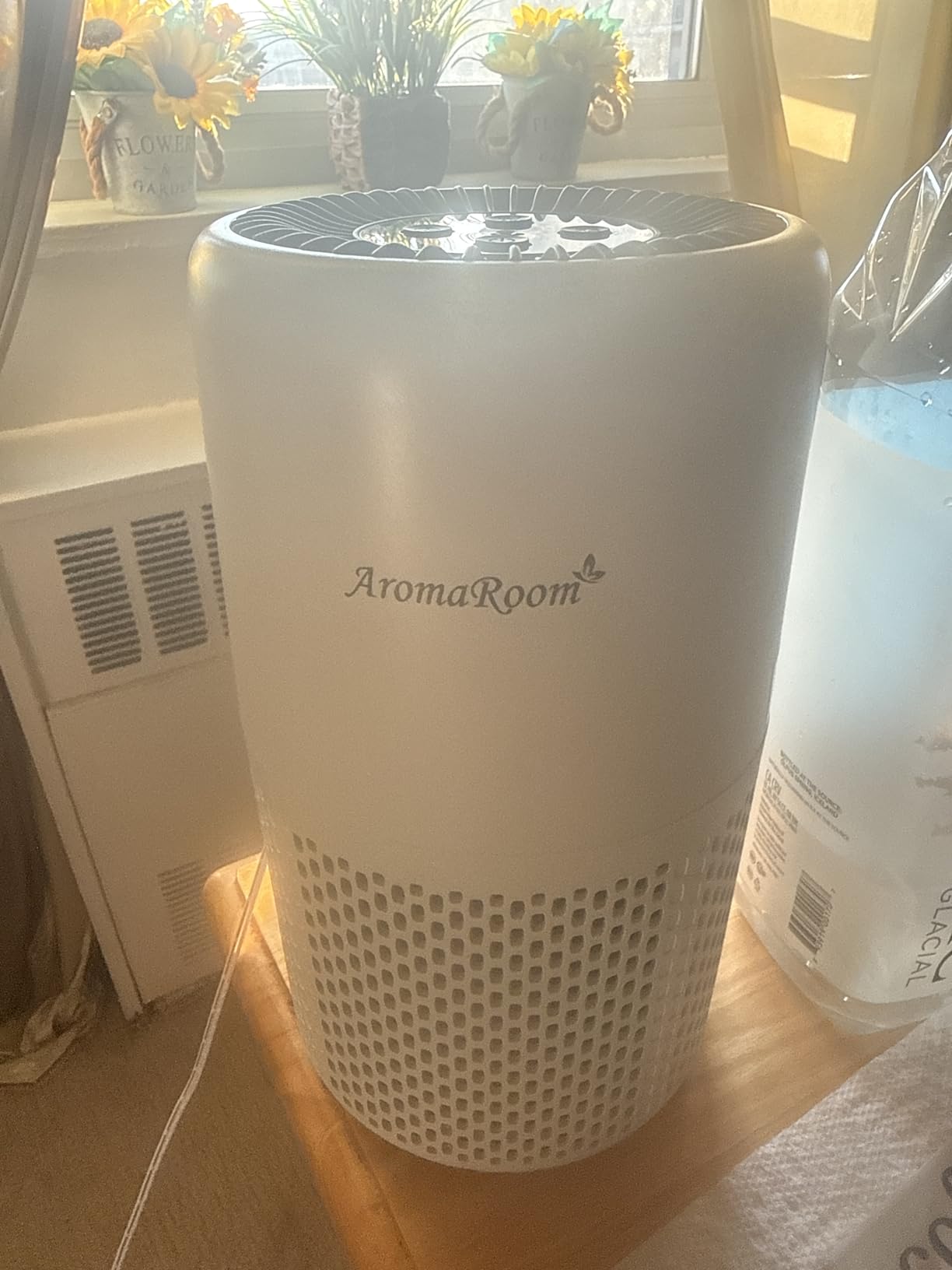 AromaRoom Air Purifiers for Bedroom with True HEPA13 Filters 3-in-1, Pet Air Purifier with Aroma Pad for Wildfires Smoke Pollen Dander, 22dB Quiet Air Cleaners for Baby Room Office Dorm customer photo 2