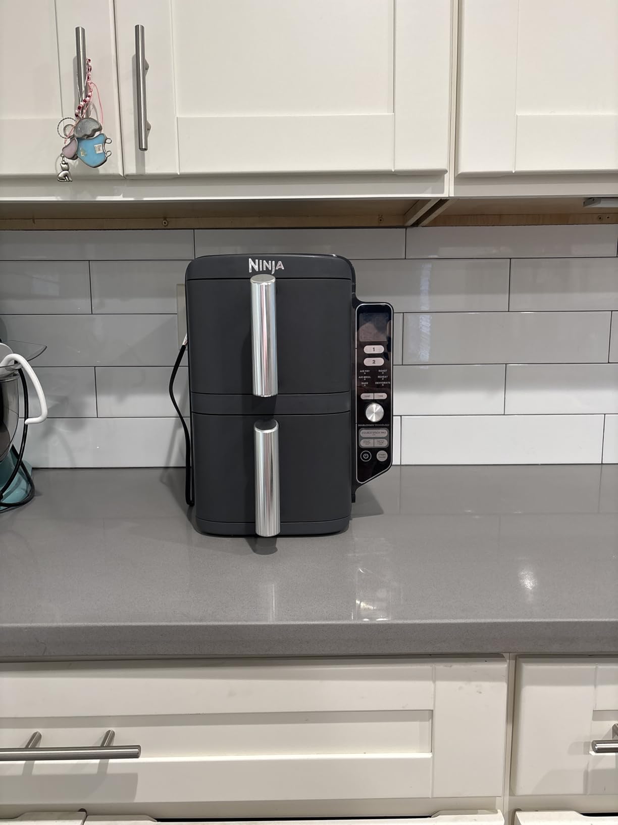 Ninja Air Fryer, 10QT DoubleStack XL 2-Basket, Compact Design, Cooks 5lb Whole Chicken, 6-in-1, Dishwasher Safe, SL401 customer photo 1
