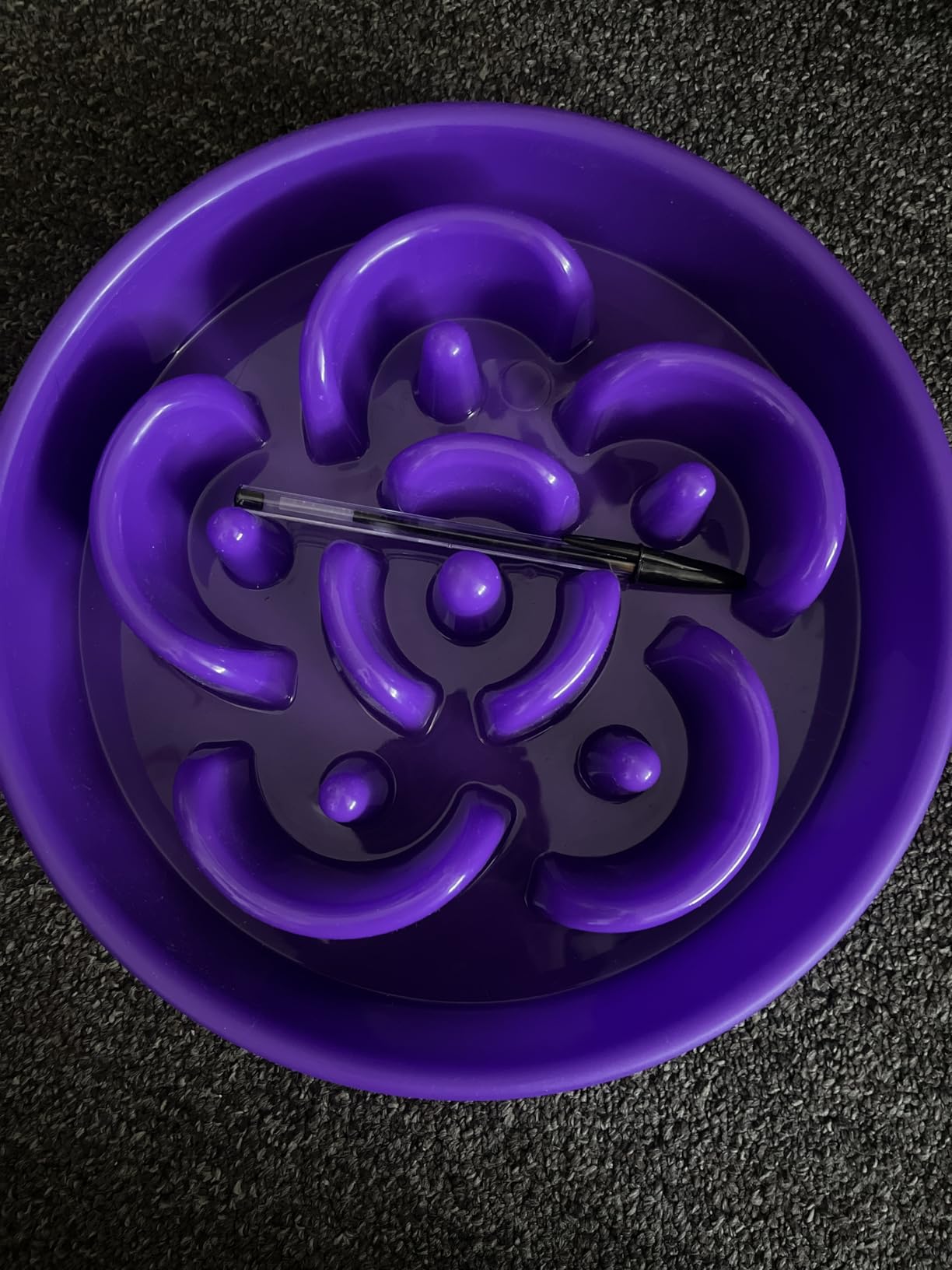 YINEYA Slow Feeder Dog Bowls, Pet Supplies that Slow Down Eating, Pet Food Bowls, Maze Dog Puzzle Feeder for Medium Breed customer photo 2