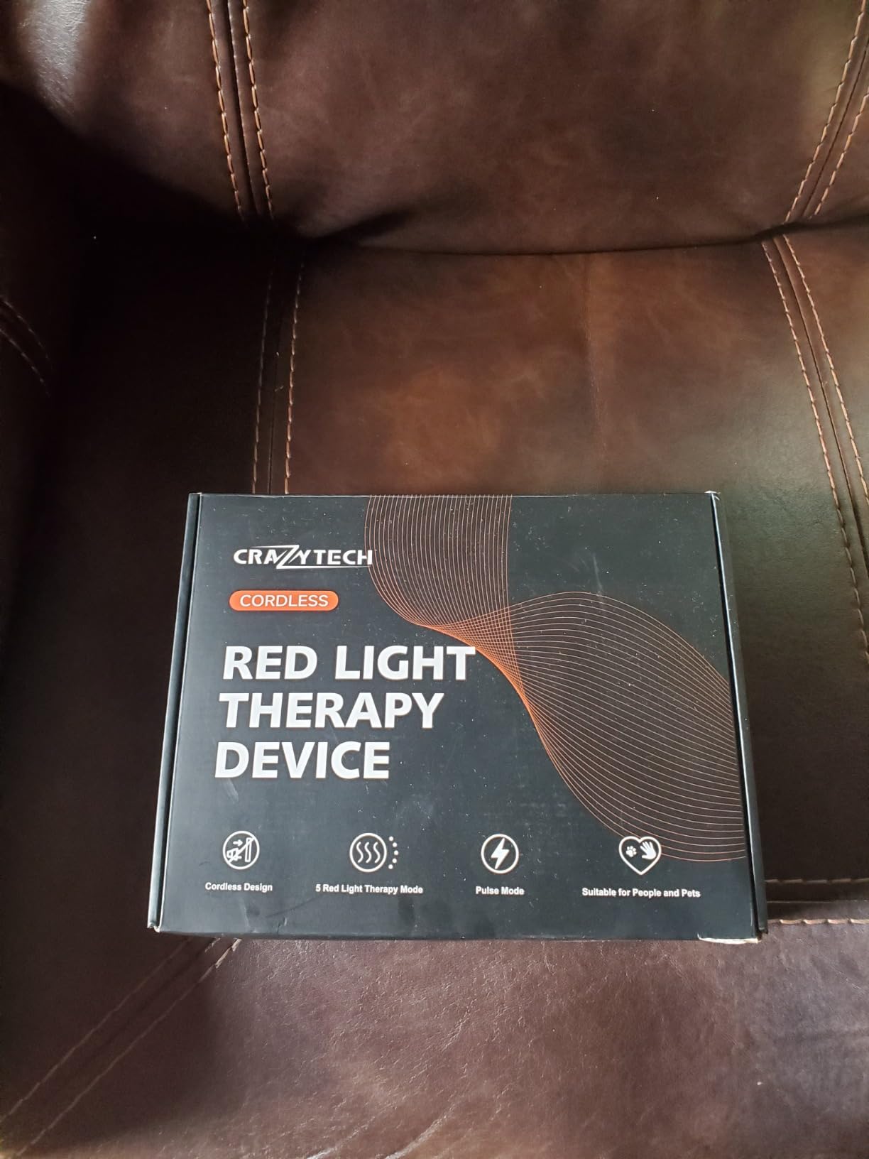 3D Red Light Therapy for Knee, FSA Eligible HSA 5000mAh Cordless Knee Massager with 4 Vibration Areas, Infrared Heating Pad Wrap Device for Knee Elbow Shoulder, 660nm 850nm customer photo 2