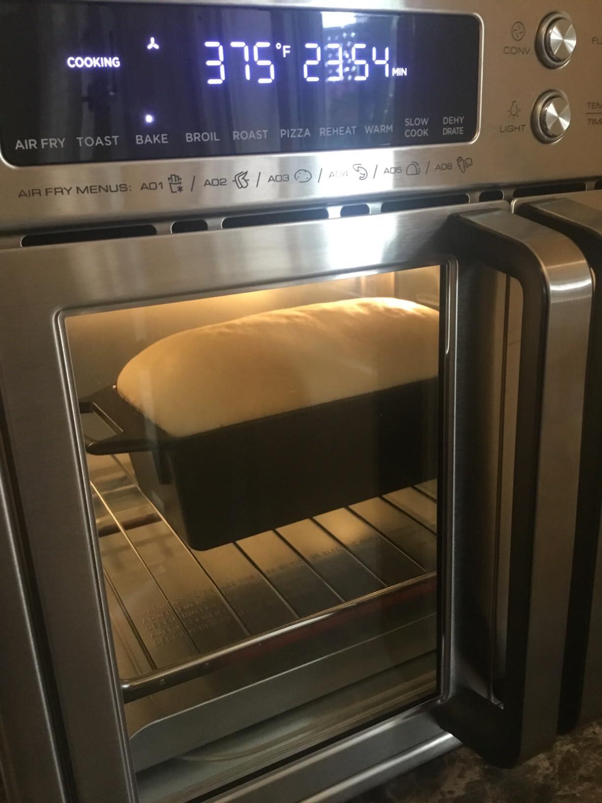Midea Flexify Classic French Door Toaster Oven Air Fryer Combo, 10-in-1 Large Capacity 26.4 QT Countertop Oven, 25% Faster Cooking and 90% Less Oil, Stainless Steel customer photo 2