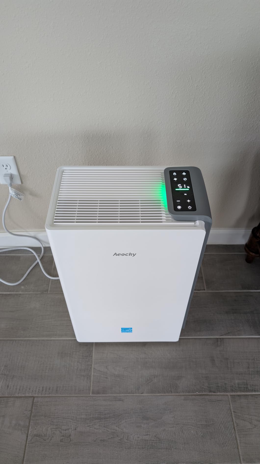 AEOCKY 4500 Sq.Ft Energy Star Most Efficient 2025 Dehumidifier, Max 80 Pint/Day Smart Compressor Dehumidifier with Drain Hose, Intelligent Humidistat, for Basement, Bedroom, Home, Bathroom customer photo 2