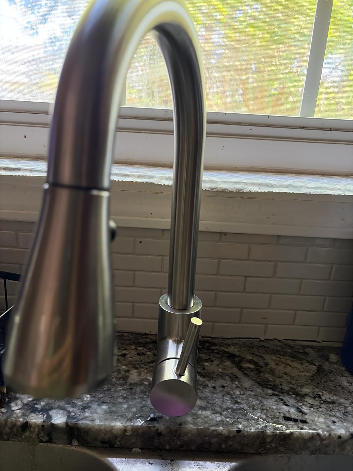 Hiqufet Touchless Kitchen Sink Faucet with Pull Down Sprayer, Stainless Steel Smart Motion Sensor Faucet for Pot Filler, Farmhouse Camper Bar Sink Laundry Room, Brushed Nickel customer photo 1