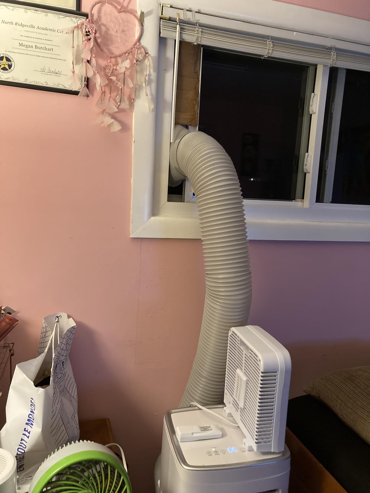 Coolblus Portable Air Conditioners, 8400 BTU Air Conditioner Cools Up to 350 Sq.Ft, 3 in 1 Portable AC with Remote, 24H Timer, Sleep Mode, Window Kit & Filter Brush, No Wall Required customer photo 1
