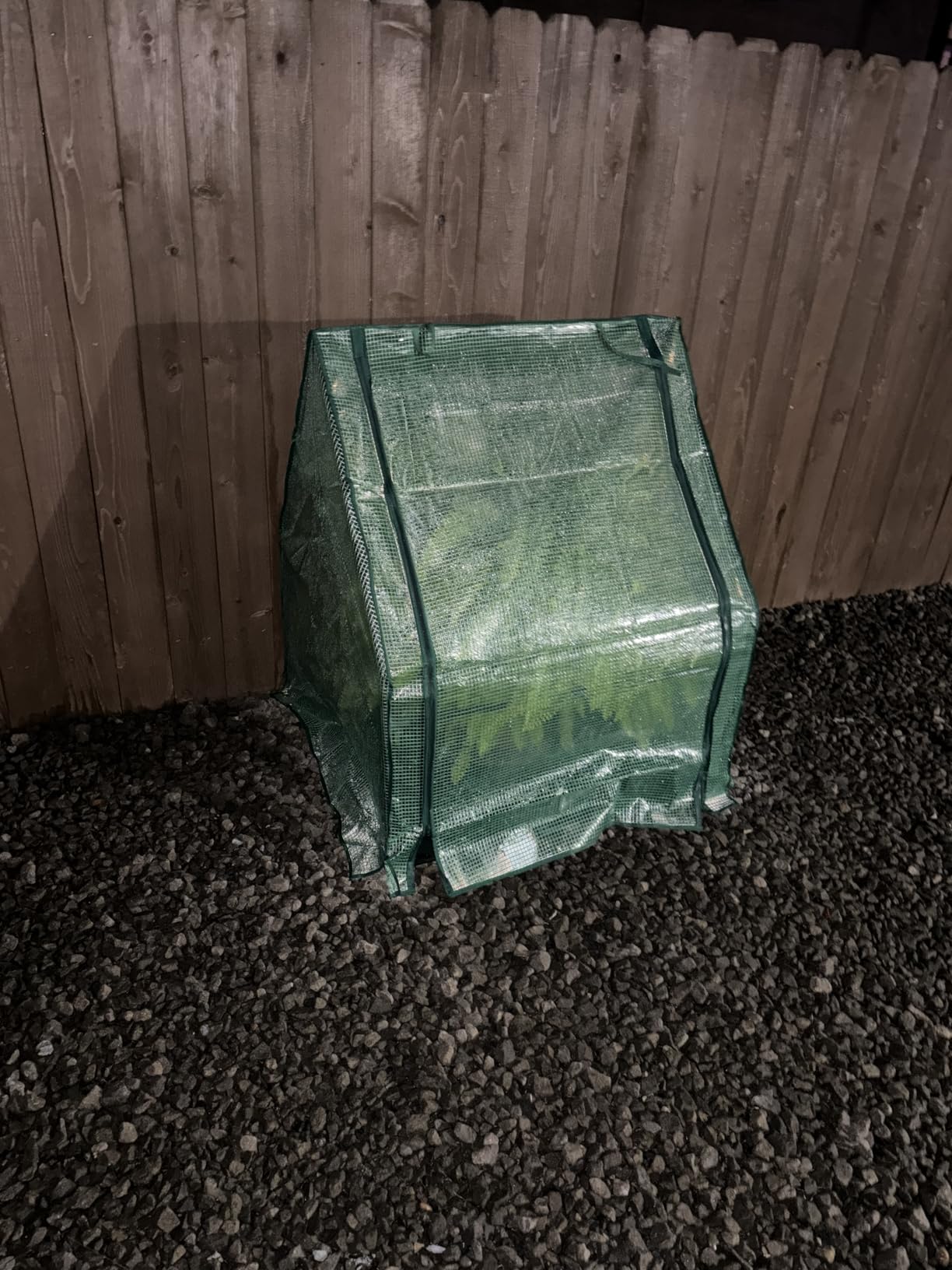 U'Artlines Portable Mini Greenhouse Small Green House with Waterproof Pad 23x13x17 Inch Plant Cover Tent for Garden Small Plants Indoor Outdoor, Green PE customer photo 2