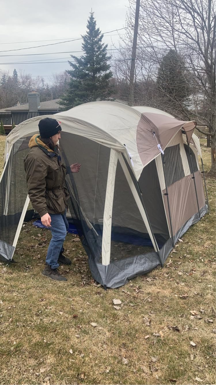 Coleman WeatherMaster Camping Tent with Screened Porch, Weatherproof Tent with Screen Room, Rainfly & Carry Bag Included, Made Without PFAS Chemicals customer photo 1