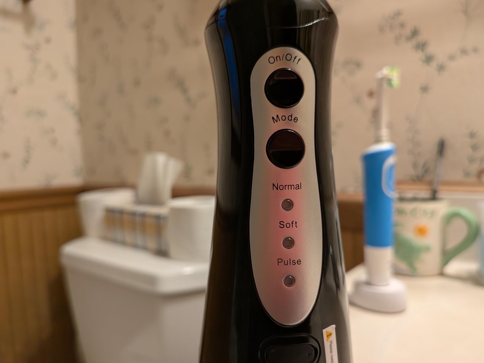 Nicefeel Water Flosser, Cordless Water Dental Pick for Teeth, Braces, Orthodontic, Gum, Portable Water Flosser for Travel & Home with 5 Jet Tips & 3 Modes, 300ml Water Tank, IPX7 Waterproof customer photo 1