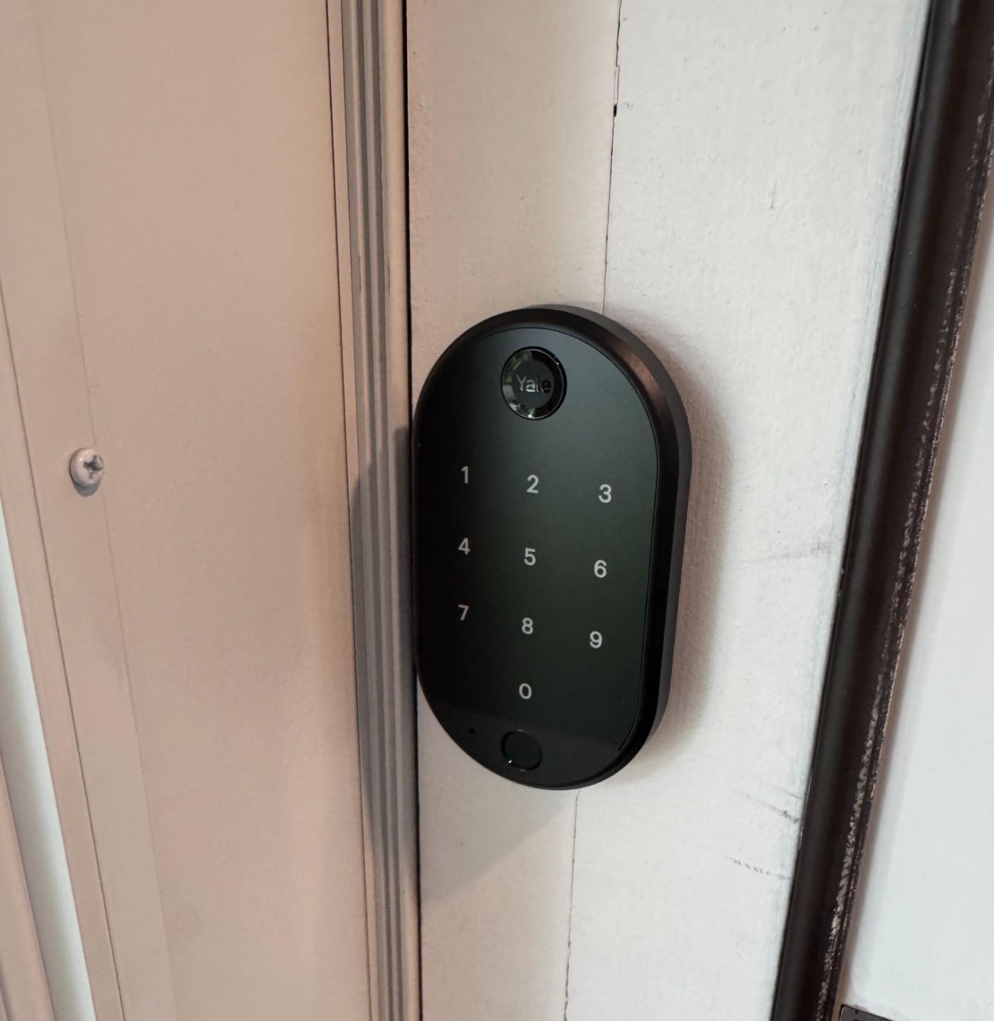 August Wi-Fi Smart Lock with Keypad Touch in Silver customer photo 1