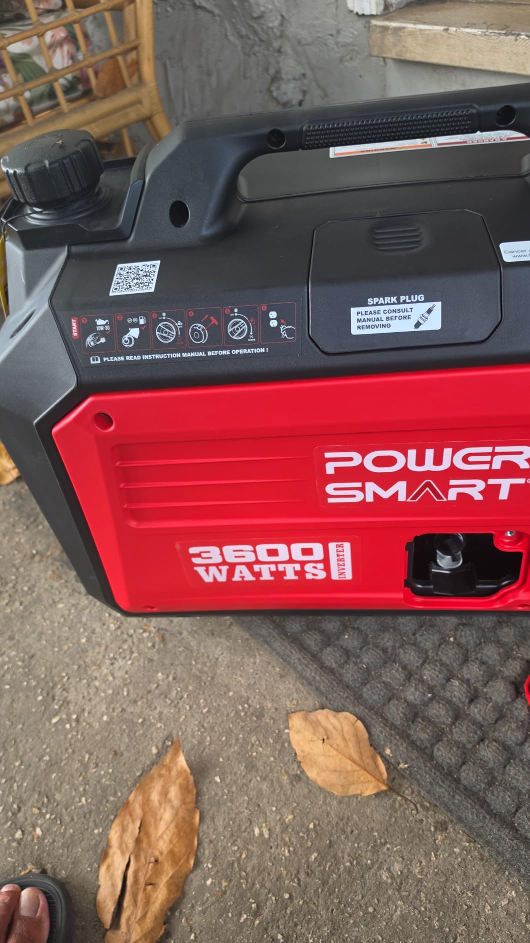 PowerSmart 2500 Watt Portable Inverter Generator, 79.8cc Gas Powered Engine with 5.5H Long Runtime, Ultra Quiet Small Generator for Camping, RV, Home Power Outage and Outdoor Emergency (HB5020) customer photo 1