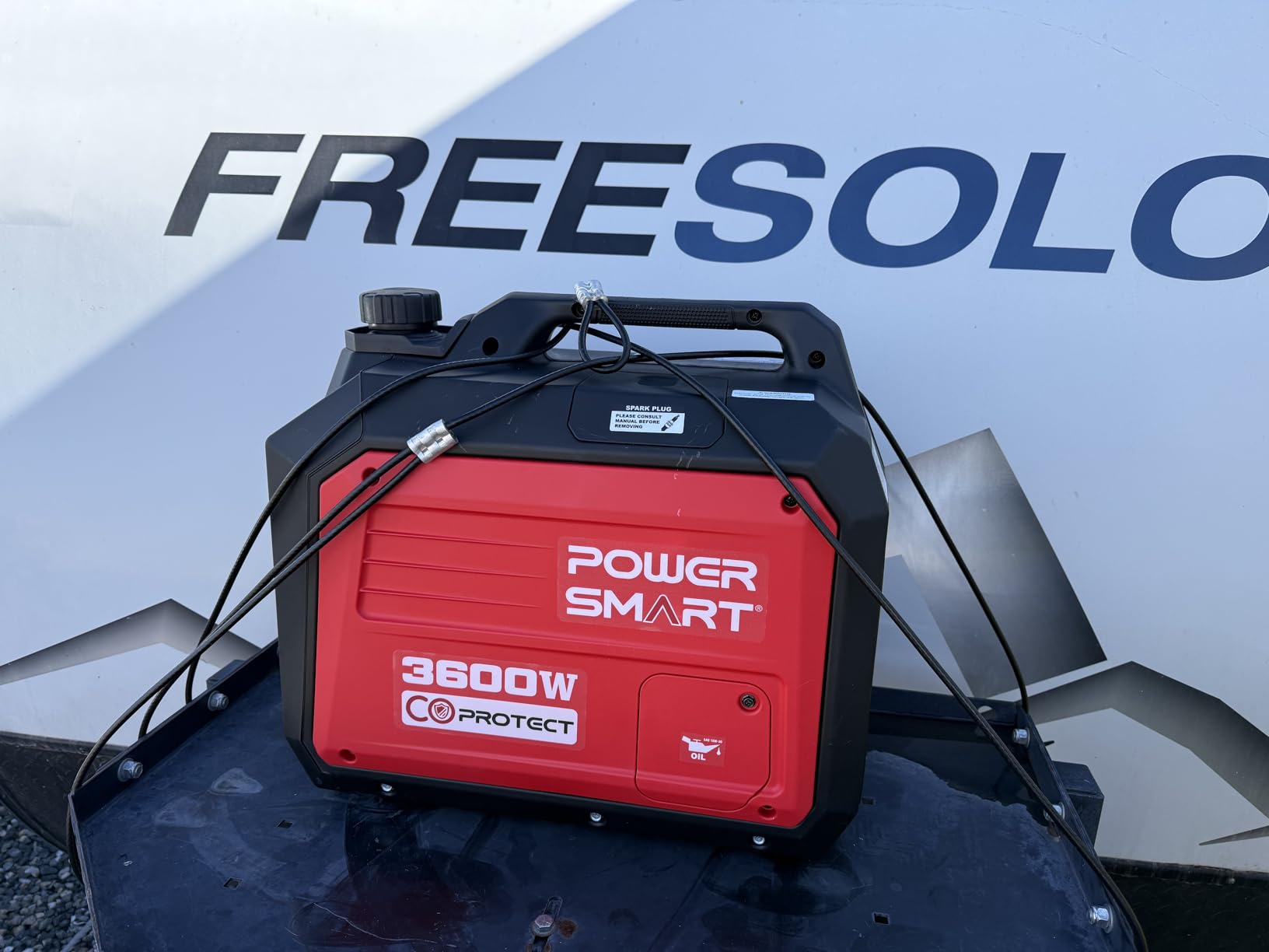 PowerSmart 2500 Watt Portable Inverter Generator, 79.8cc Gas Powered Engine with 5.5H Long Runtime, Ultra Quiet Small Generator for Camping, RV, Home Power Outage and Outdoor Emergency (HB5020) customer photo 2