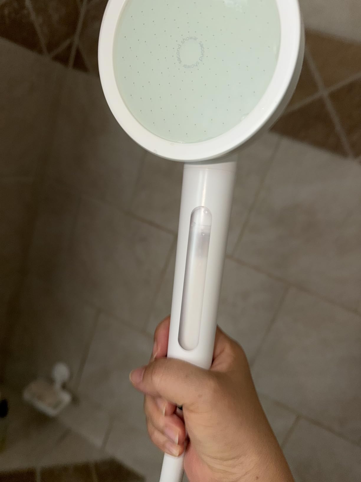SecondShower Clinically Proven Filter for Skin Health, Removes 99% of Chlorine & Chloramine, NSF Certified Filtration for Hard Water, Eco Friendly Natural Vitamin C Shower Filter (3 Pack) customer photo 1