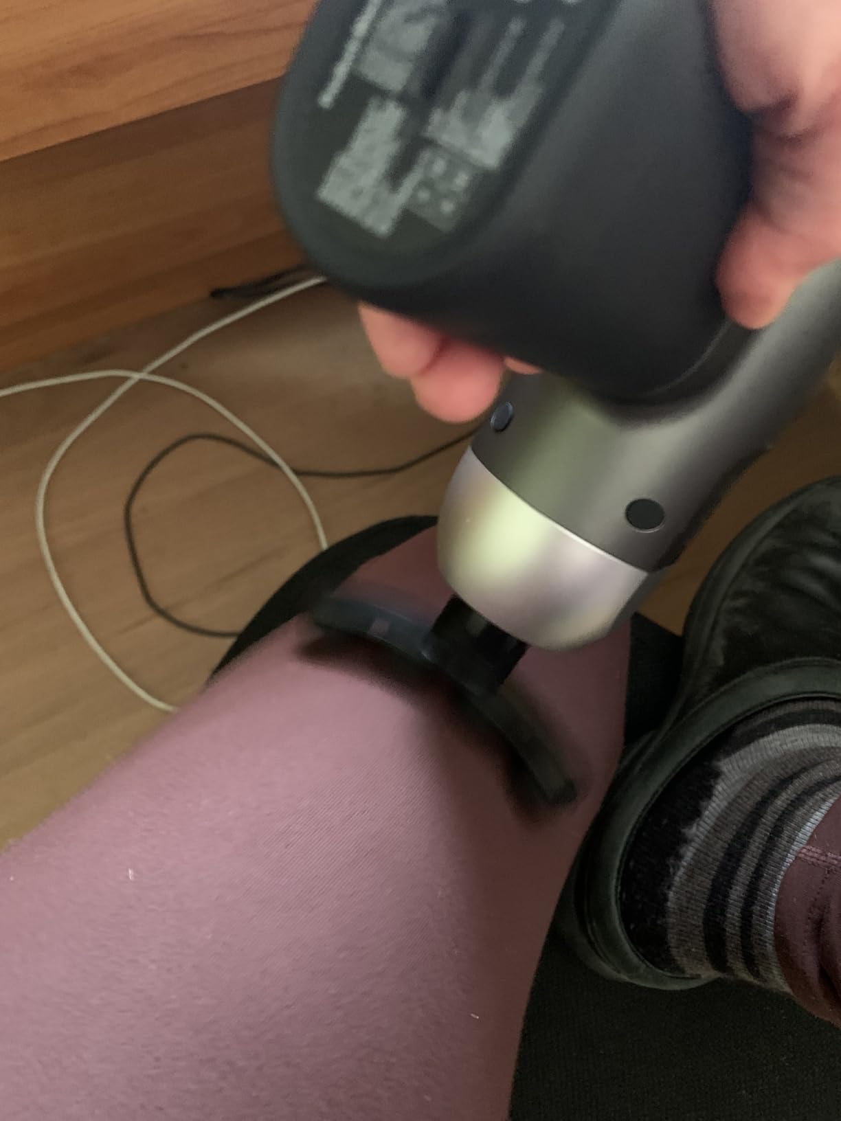 BOB AND BRAD C2 Plus Massage Gun with Heat, Deep Tissue Percussion FSA Massager Gun for Athletes & Pain Relief, Electric Handheld Back Neck Shoulder Muscle Massager, HSA Eligible Gift customer photo 1