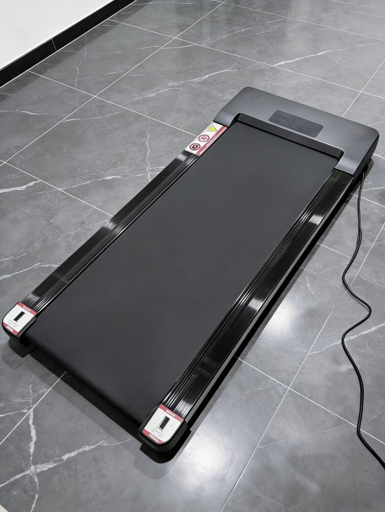 PACEROCKER Walking Pad Treadmill with 12% 9-Level Auto Incline, 450 lbs Capacity Bluetooth Speaker Under Desk Treadmills for Home Hiking, 5 MPH customer photo 1