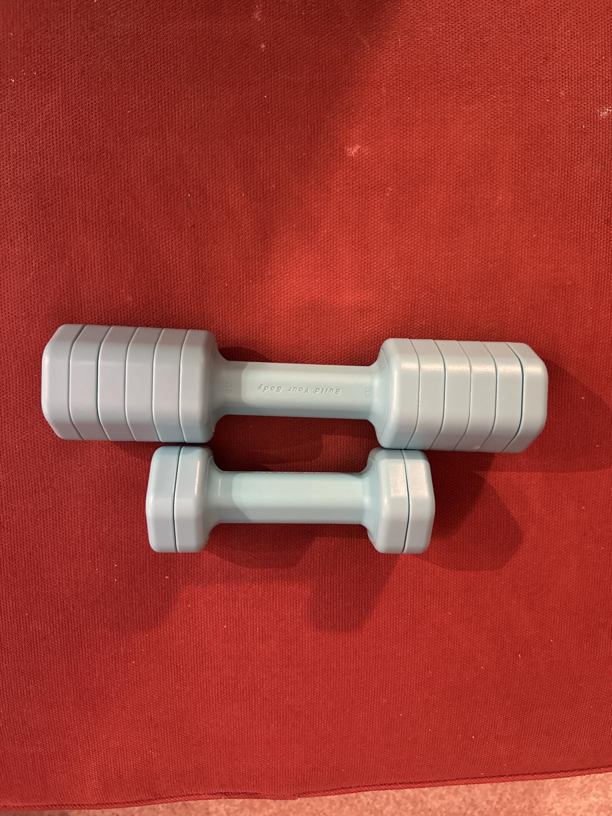 Zempox Adjustable Dumbbell Set of 2, 4 in 1 Hand Weights for Women at Home, 5 lb Weights Dumbbells set of 2, Each 2lb 3lb 4lb 5lb with TPU Soft Rubber Handle for Home Gym Exercise Training customer photo 2