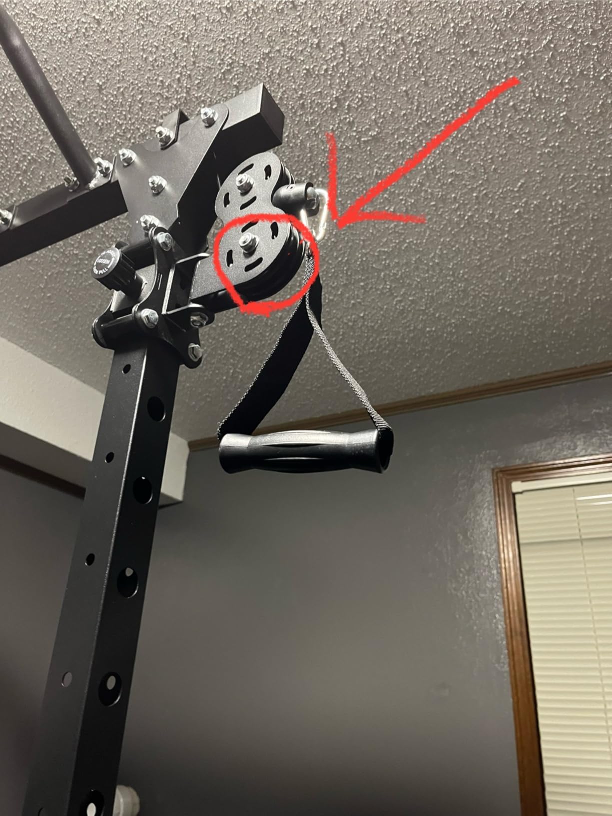 MAJOR FITNESS Drone1 Power Cage - Multi-Function Power Rack for Home Gym, Squat Rack, Cable Crossover System, for Strength Training customer photo 2