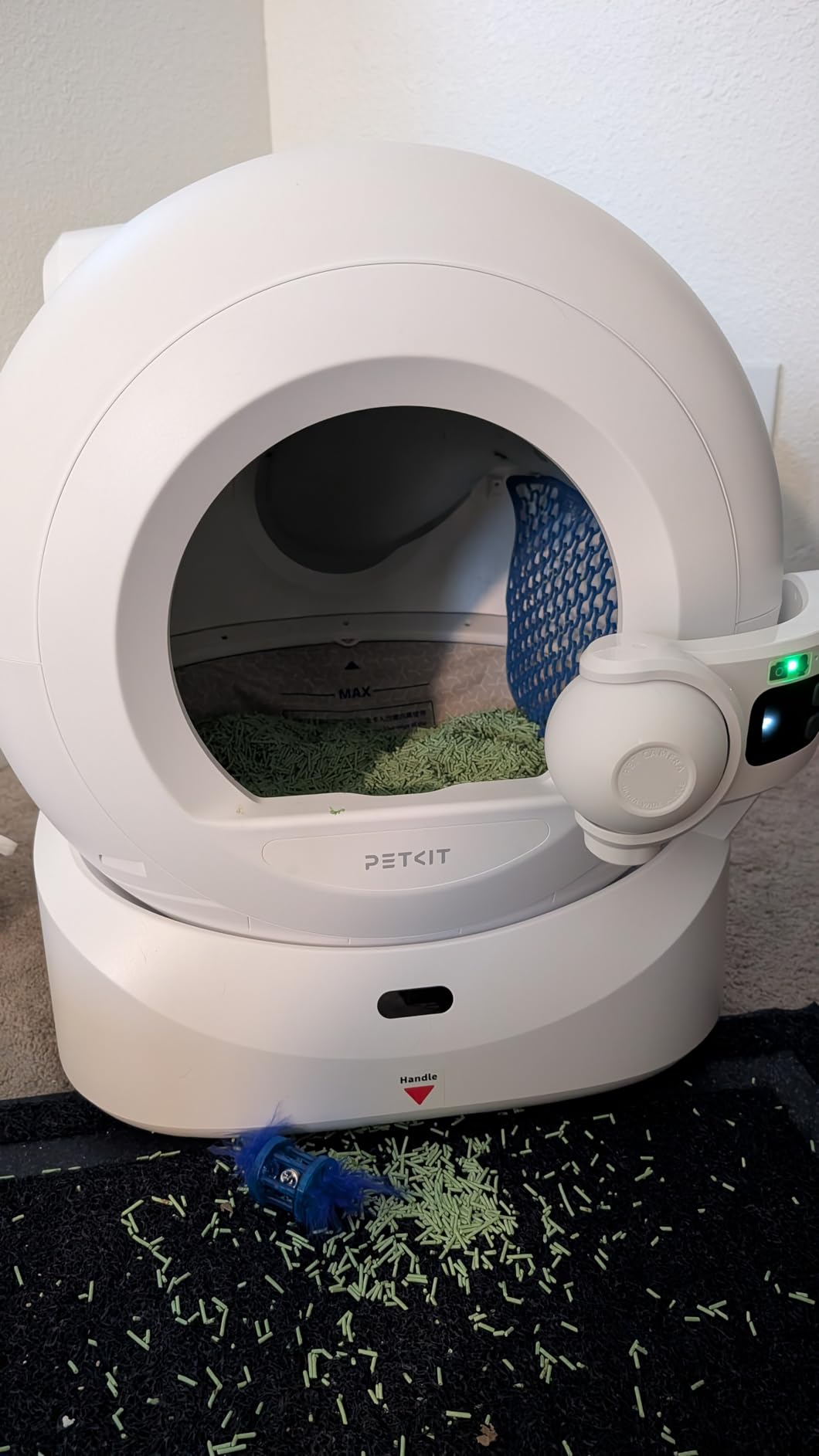PETKIT Purobot Ultra Auto Waste Packing & Multi-Cat Toilet Behavior AI Camera Tracking Automatic Self-Cleaning Cat Litter Box, Smart Robot with 5G WiFi App Control & Integration Safety & Odor Free customer photo 2
