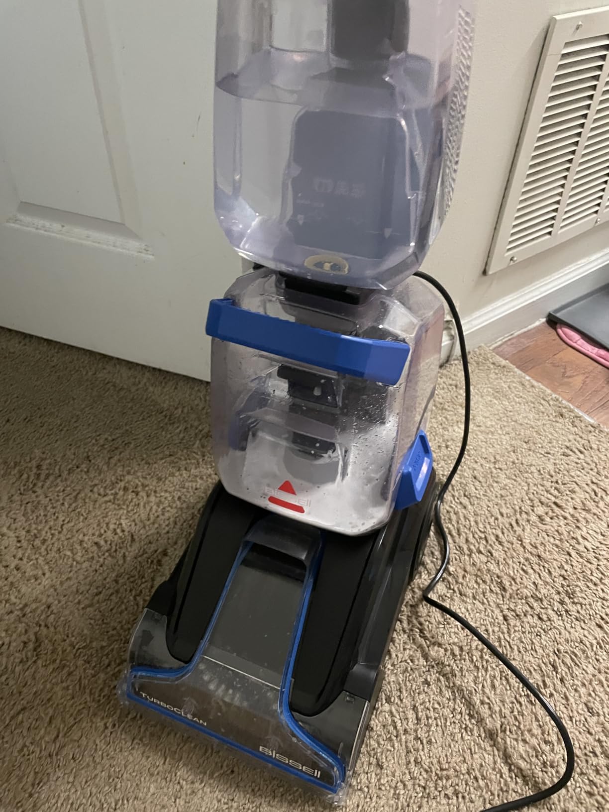 BISSELL TurboClean Upright Carpet Cleaner, OXY Formula, 3952 | Pro Max Clean & Protect formula; Oxy Urine Eliminator included; powerful upright carpet cleaning customer photo 1