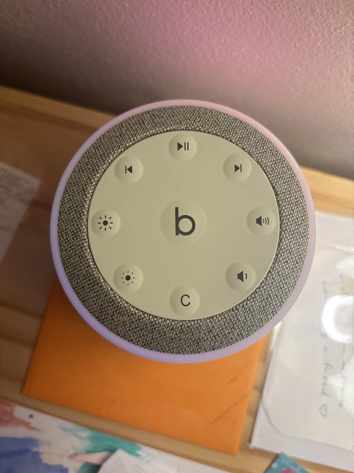 Baby Sound Machine with Night Light | 2nd Gen | 28 Soothing Sounds | Toddler Sleep Trainer | App-Controlled White Noise Machine | Sleep Timer | 2.4GHz WiFi | US Only customer photo 2