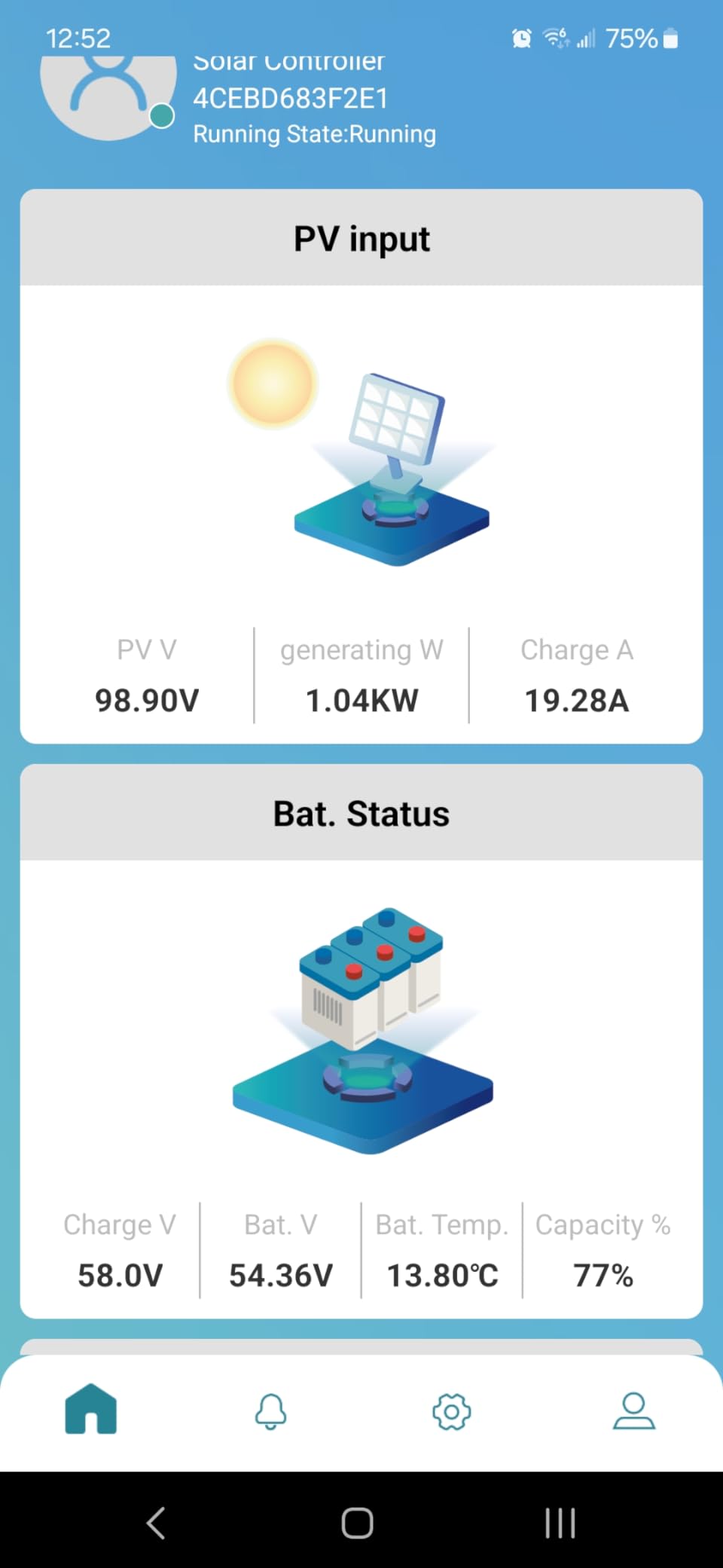 JJN Bifacial 400 Watt Solar Panel, N-Type 16BB 400W Solar Panels, 25% High Efficiency Monocrystalline Solar Module for 12V/24V/48V PV System for Homes Rooftop Farm RV and Off-Grid Applications customer photo 1