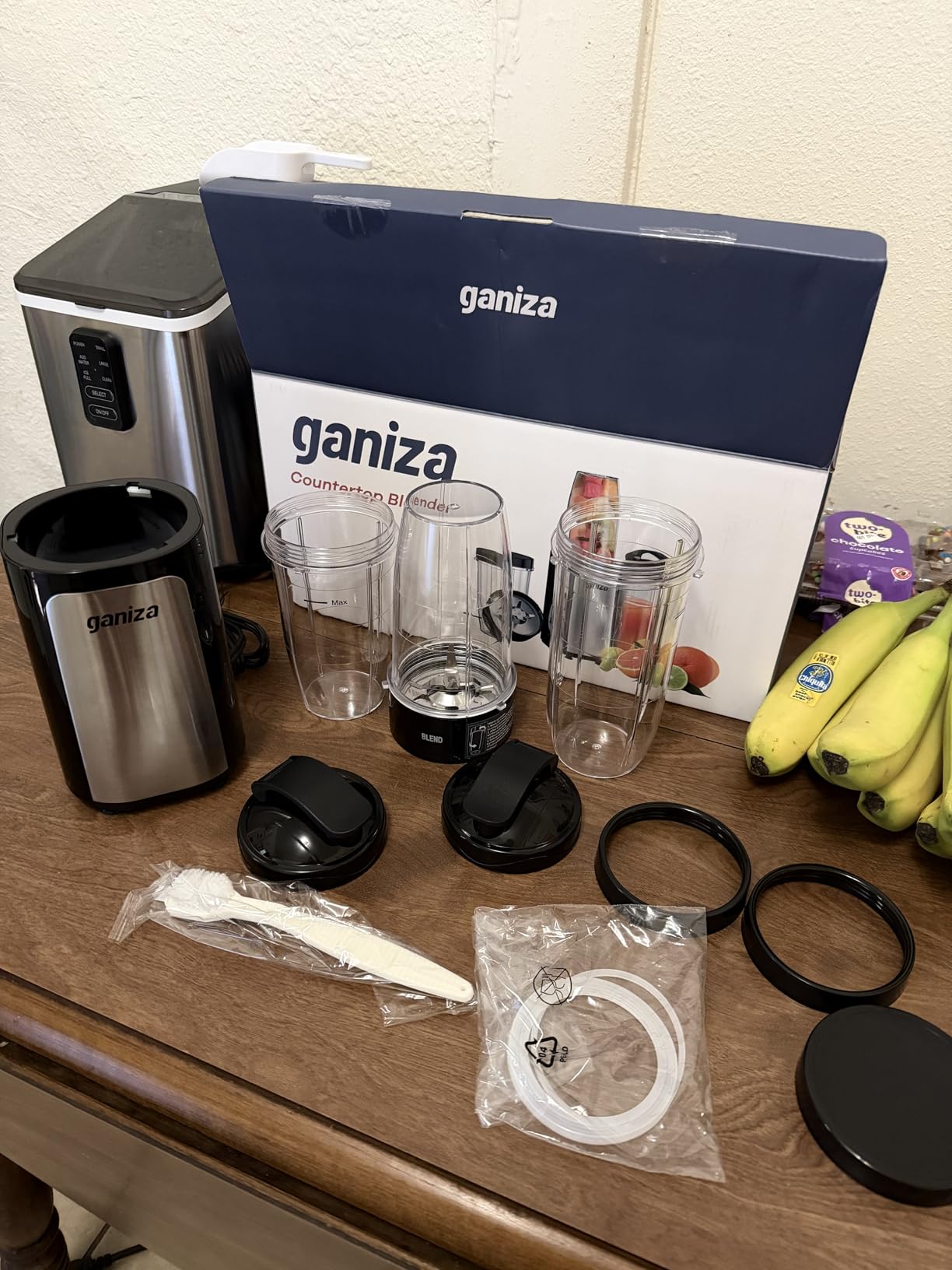 Ganiza Blender for Smoothies, 14Pcs Personal Blender for Shake and Smoothies for Kitchen with 3 Portable Cups (1x24oz & 2X17oz), Single Serve Smoothie Maker, Nutritious Recipe customer photo 1