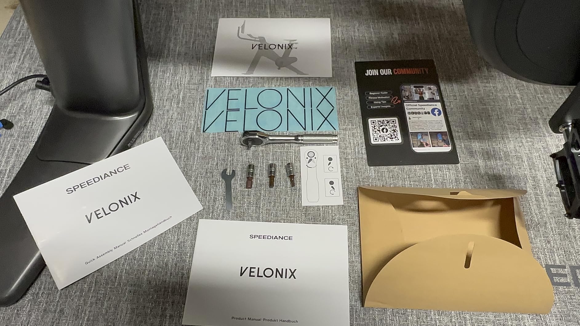 Speediance VeloNix Exercise Bike, Smart AI Fitness Bike with Personalized Fitness Courses & Online Cycling Coaching, 21.5