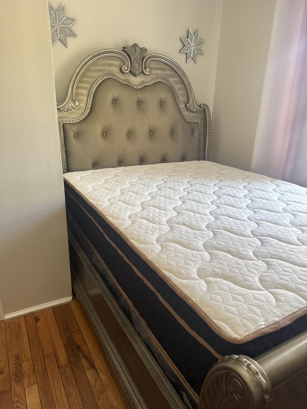 Firm Queen Mattress 14 Inch, Luxury Hotel Cooling Queen Size Hybrid Mattress in a Box, 7-Zones Individual Pocket Spring, Extra Hip/Shoulder/Lumbar Support, Fiberglass-Free, 365-Night Trial, CertiPUR-US customer photo 2