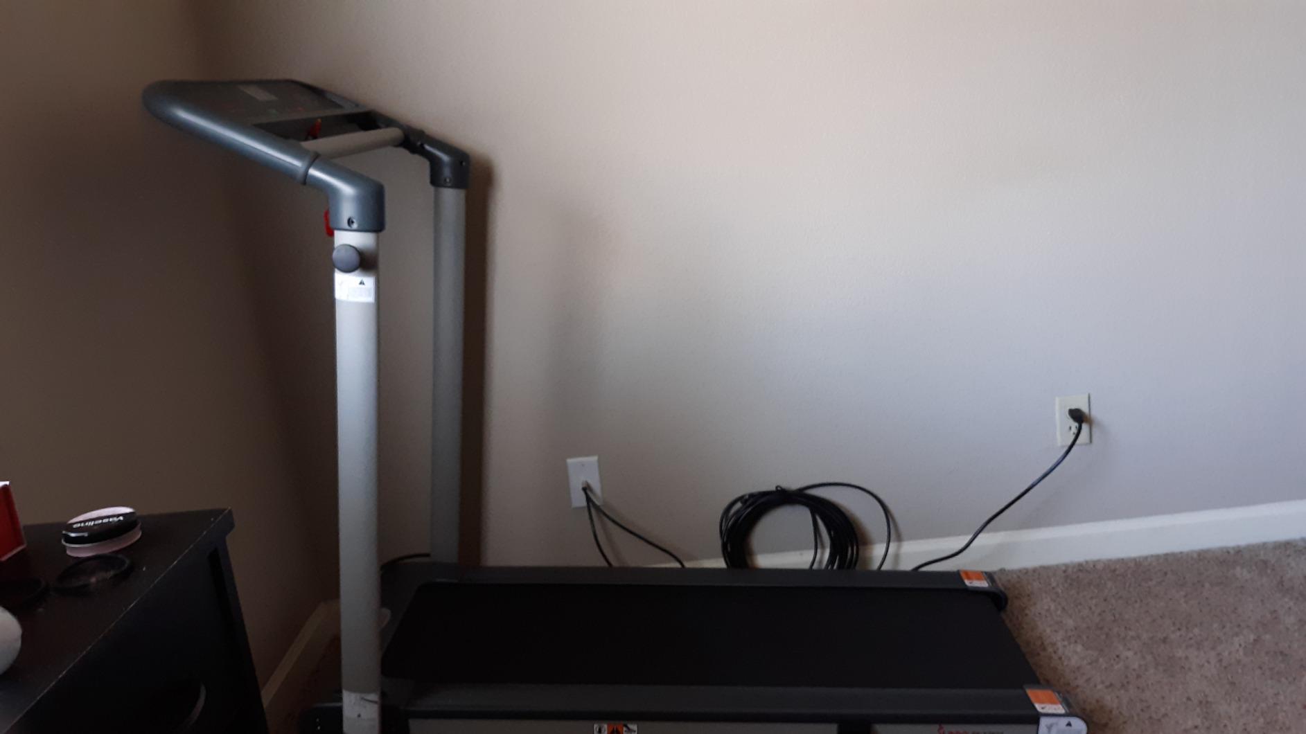 Sunny Health & Fitness Auto Incline Decline Treadmill for Home with Smart Connectivity and Interactive Console, Smooth and Quiet Motor with Cushion Deck, SunnyFit App Access customer photo 2