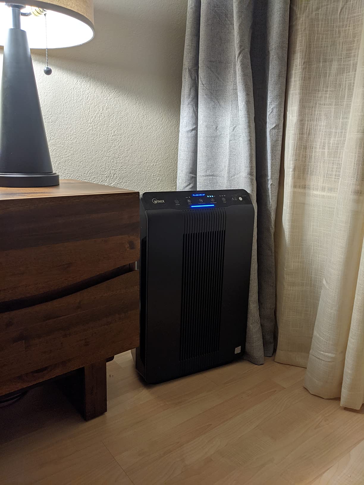 WINIX 5520 Air Purifier for Home Large Room Up to 1882 Ft² in 1 Hr With Air Quality Monitor, True HEPA, High Deodorization Carbon Filter and Auto Mode, Captures Pet Allergies, Smoke, Dust customer photo 1