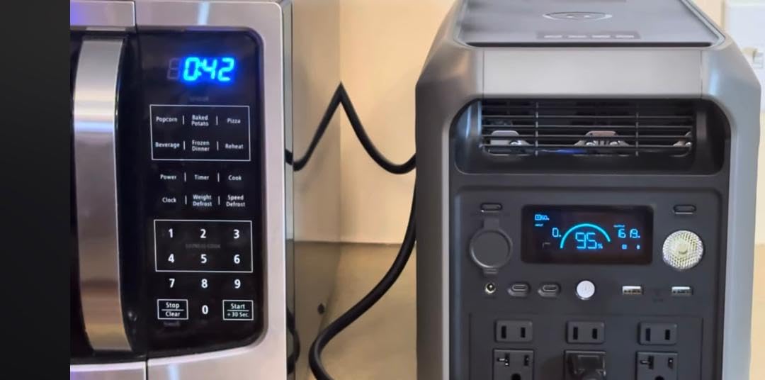 DABBSSON Portable Power Station 2000L, 2048Wh Semi-Solid LiFePO4 Battery, 2200W AC Output 6, 3300W Power Boost, 1 Hr Fast Charge, Solar Generator for Home Backup, Camping & RVs (Solar Panel Optional) customer photo 1