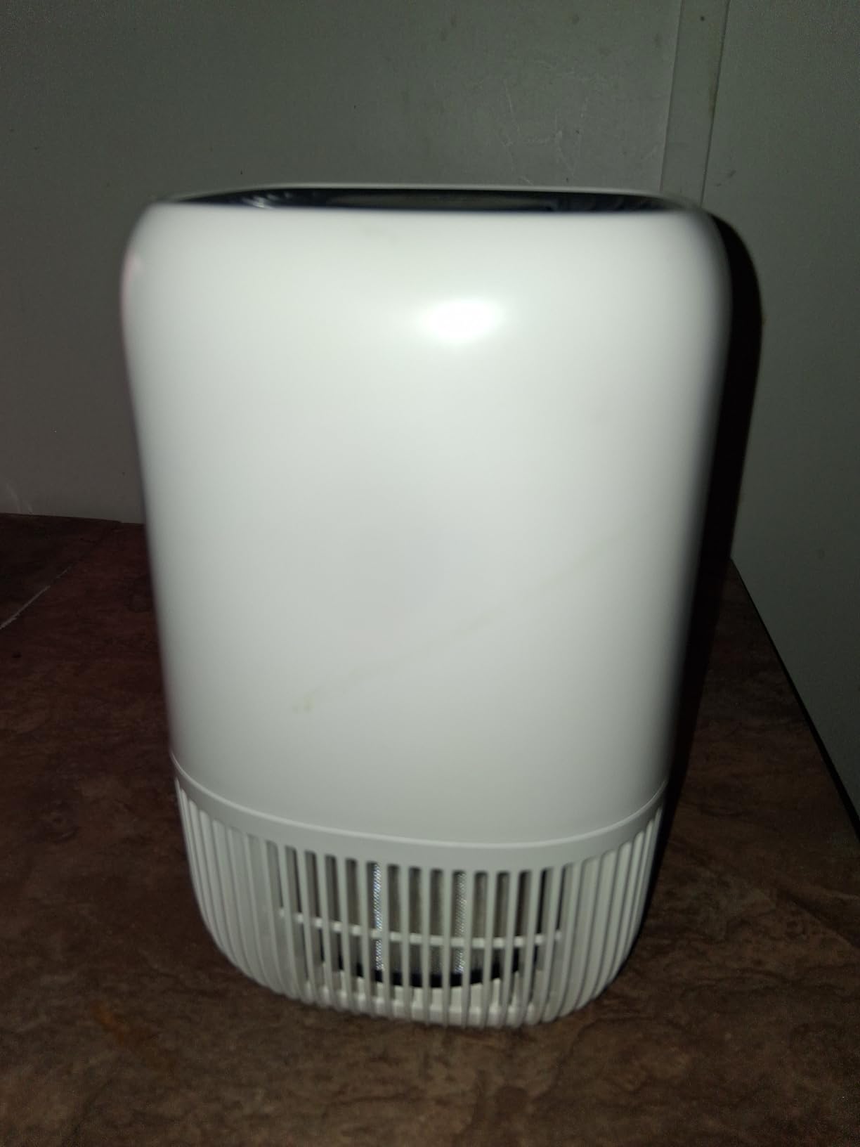 Air Purifiers for Home with High Efficiency Filter Up to 1076 Ft² for Pet Hair, Odors, Pollen, Smoke, Compact Air Cleaner with 3 Speeds, Timer, Aroma Quiet 360°Intake Filter, White customer photo 1