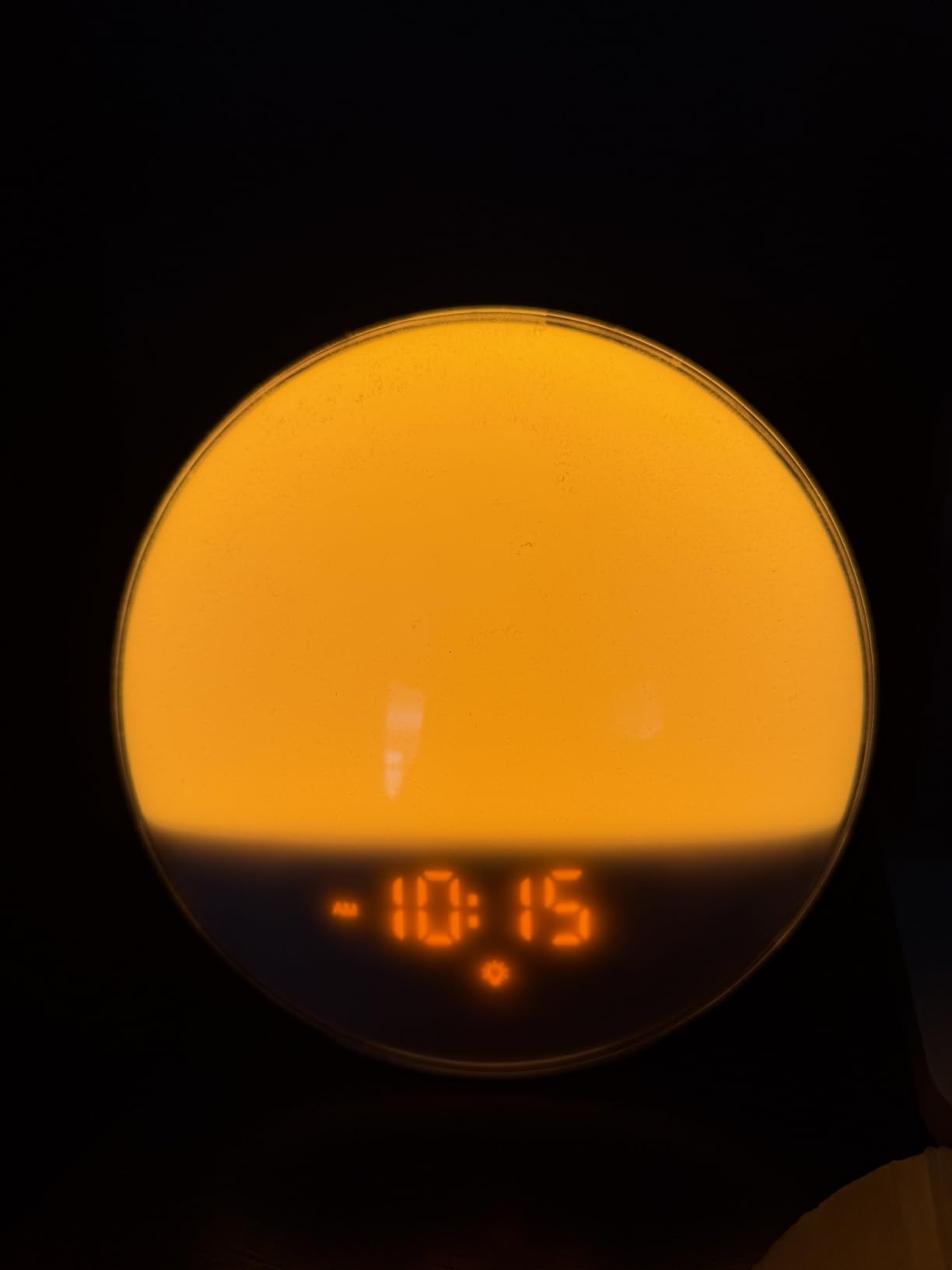 Smart Sunrise Alarm Clock with No Signup APP Control & Wake-Up Light, 4 Alarms, Sound Machine, FM Radio, Wireless Speaker, White customer photo 2