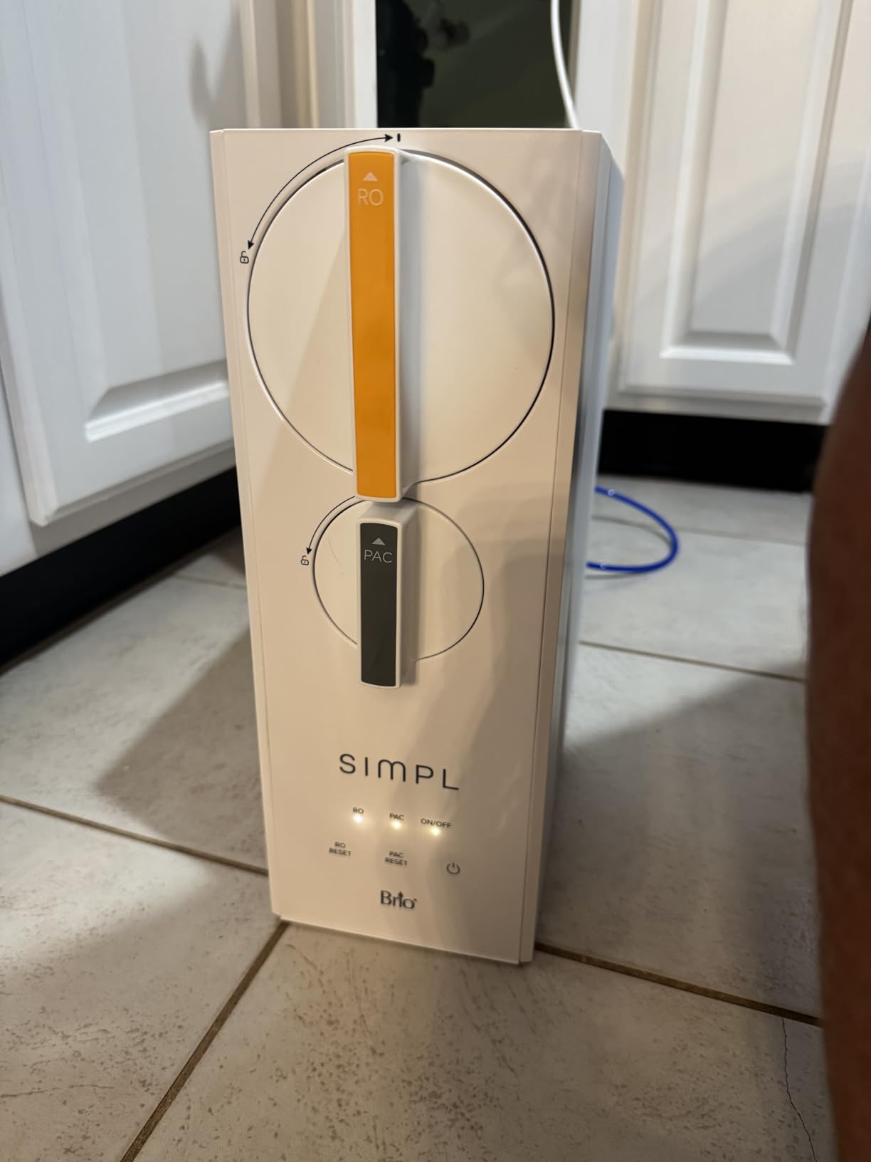Brio SIMPL Reverse Osmosis Tankless Water Filter System for Clean Drinking Water | 4-Stage Undersink 0.0001 Micron RO Filtration | Reduces PFAS, Dirt, Rust, Chlorine, VOCs & Heavy Metals | 600 GPD customer photo 2