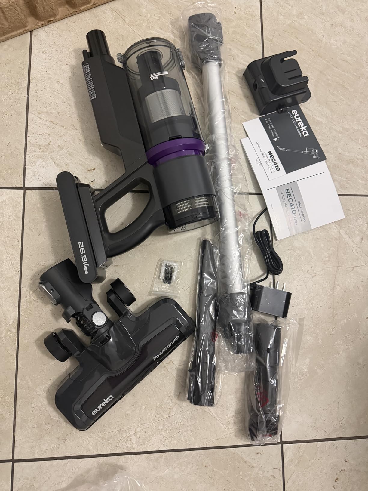 Eureka Cordless Vacuum - 50 Min Runtime for Large Homes, 5.5 lbs Lightweight, Ideal for Pet Hair & Allergies on Hardwood & Carpet ReactiClean 410 customer photo 2
