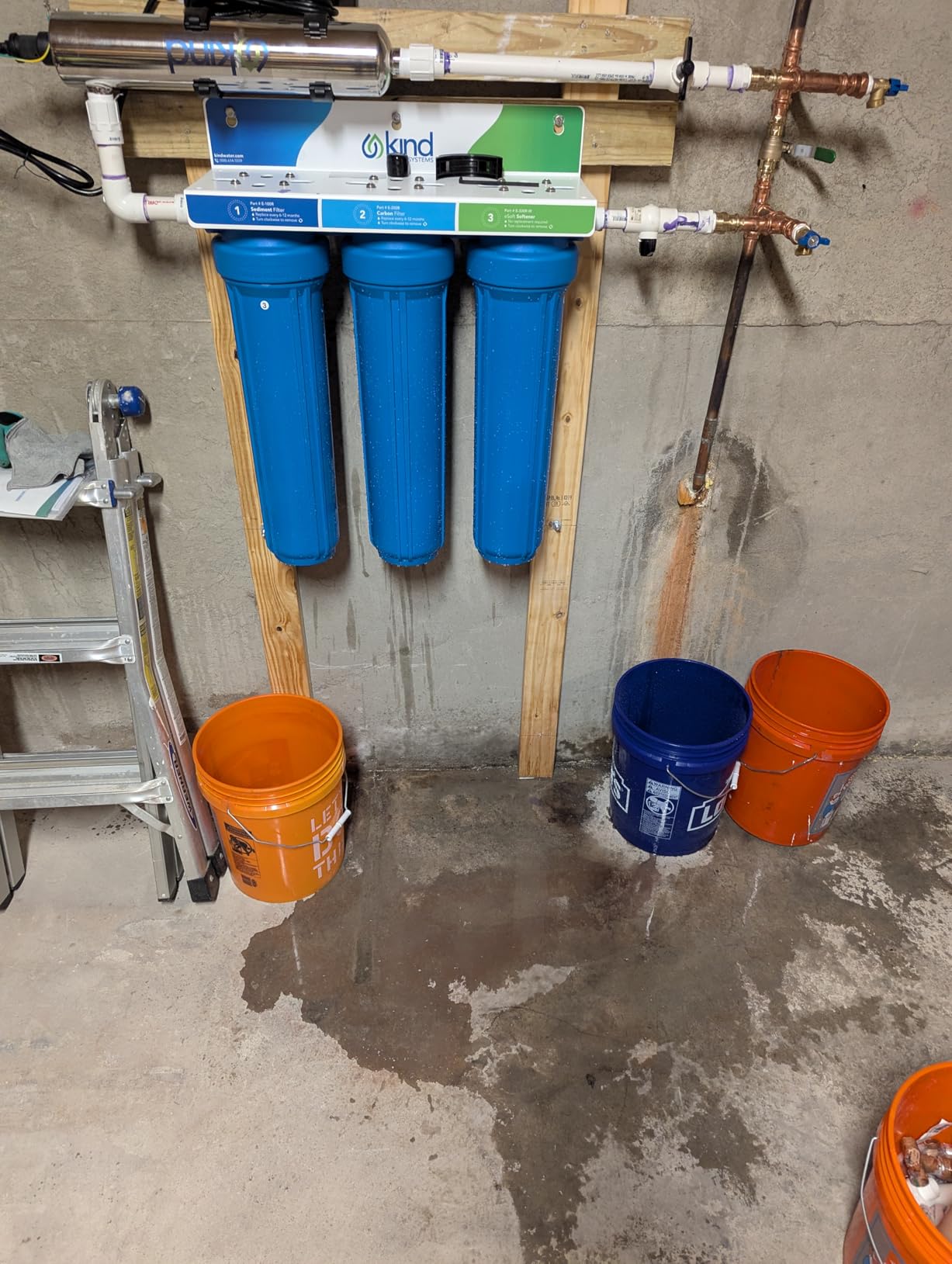 Kind Water Systems E-3000UV Whole House Salt-Free Water Softener & Filter Combo with UV customer photo 2