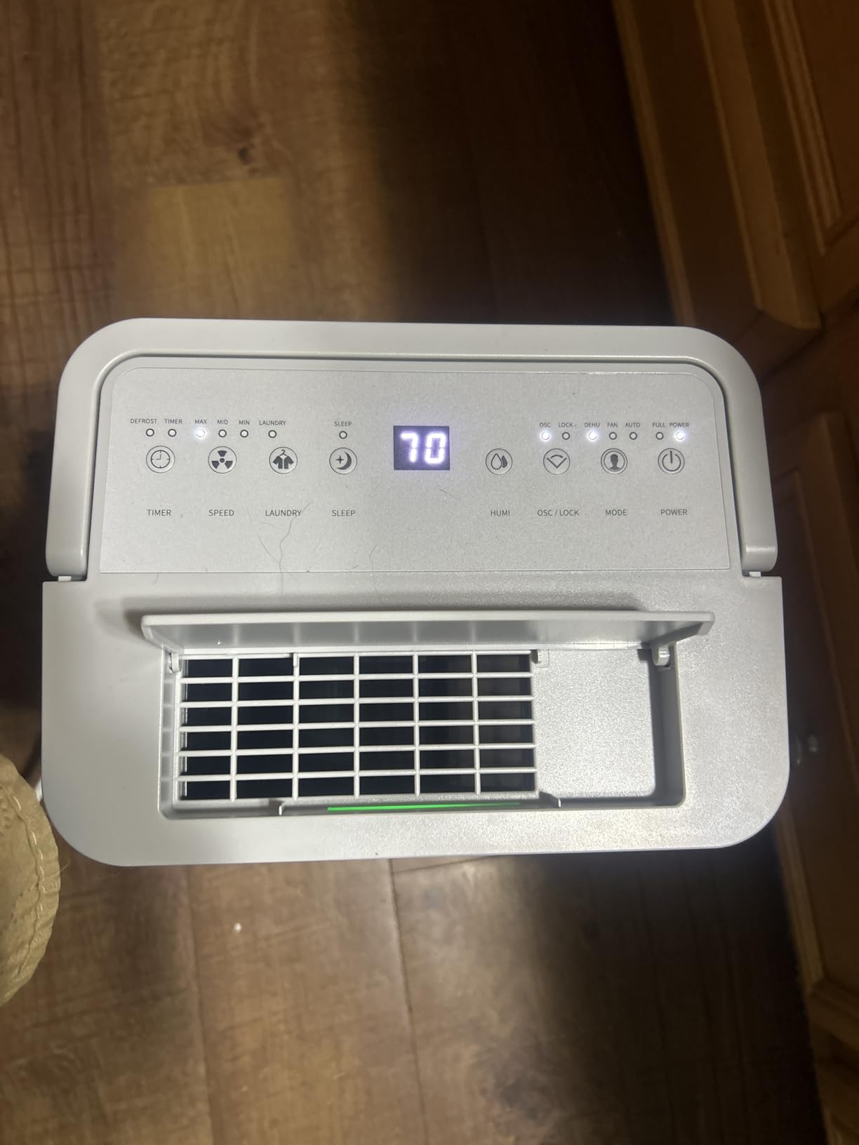 1500 Sq.Ft Dehumidifier, Max 32 Pint Quiet Dehumidifier for Bedroom with HEPA Filter Air Purifiers, Dehumidifiers for Basement with Drain Hose, Home, Bathroom, Auto Defrost, Smart Humidity Control customer photo 1