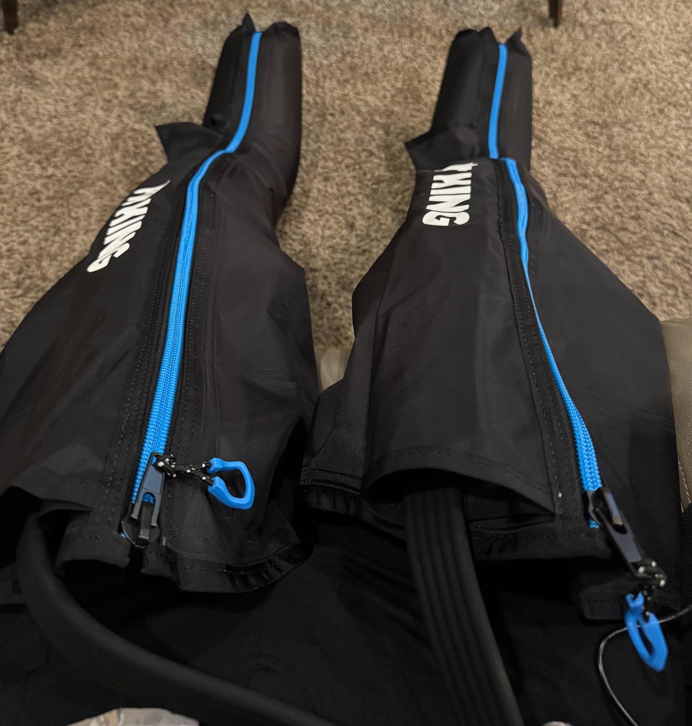 FIT KING Upgraded Leg Massager Recovery Boots, Professional Air Compression Recovery System for Circulation & Athlete-Level Fast Recovery, Cordless Rechargeable Compression Boots customer photo 2