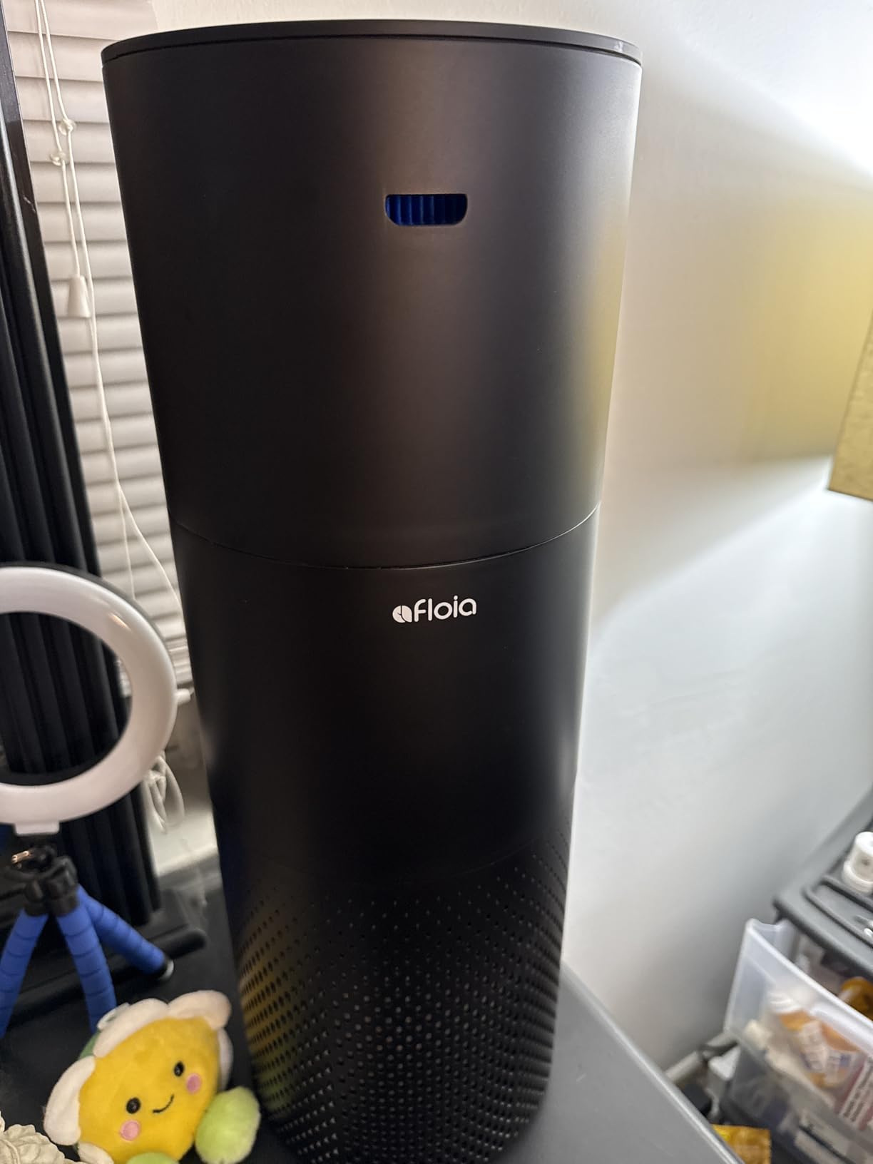 Afloia Humidifier and Air Purifier in One, Air Purifier and Evaporative Humidifier Combo for Home, 24dB Quiet Air Cleaner Remove Pets Dust Dander Hair Allergy Pollen Smoke Smell for Room, Black customer photo 2