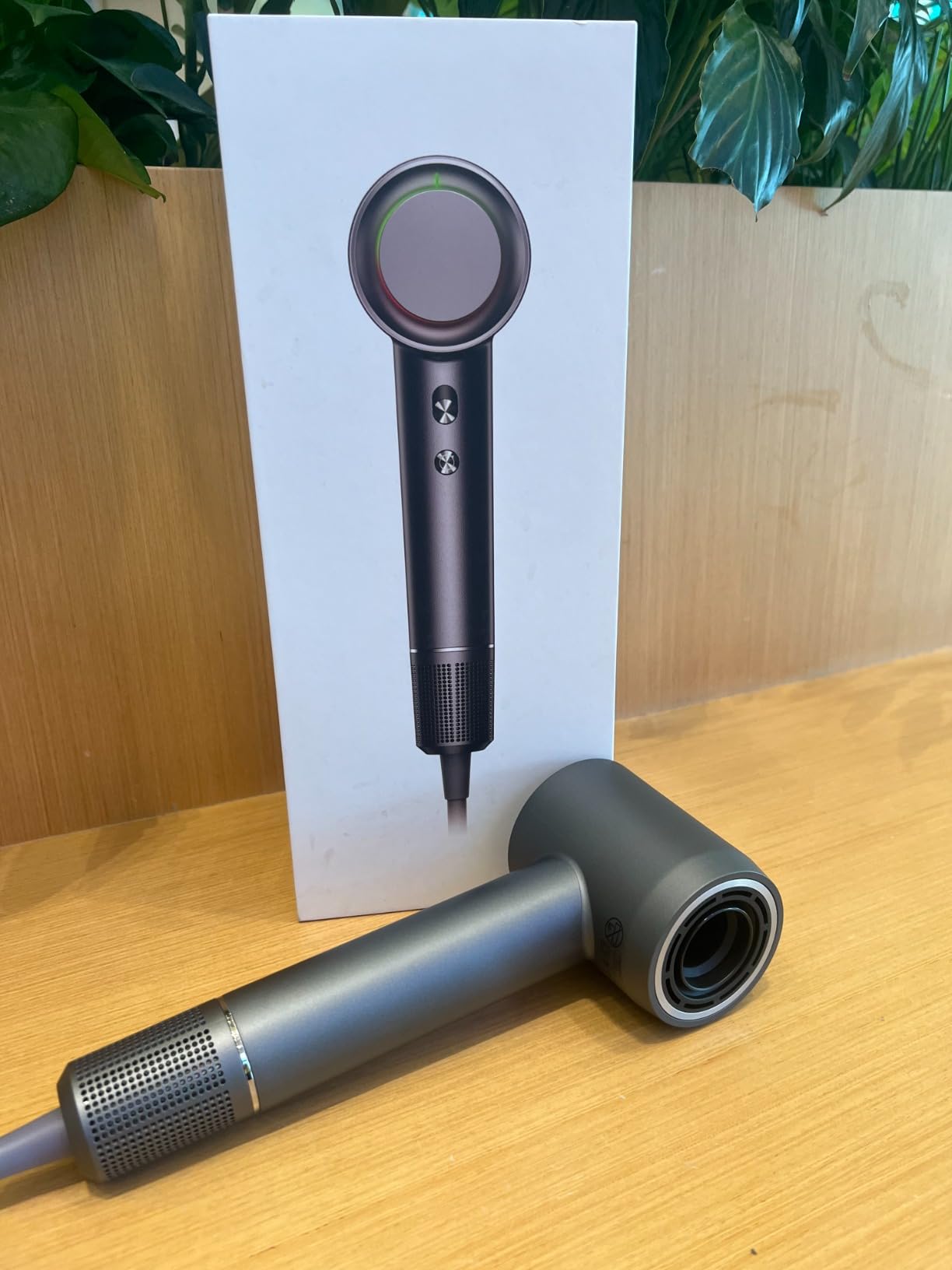 Hair Dryer - 1 Min Fast Drying, High-Speed Blow Dryer with 500 Million Negative Ions, No Heat Damage, Low Noise, Lightweight, Professional Hairdryer with Diffuser & Nozzle for Women, Gunmetal customer photo 2