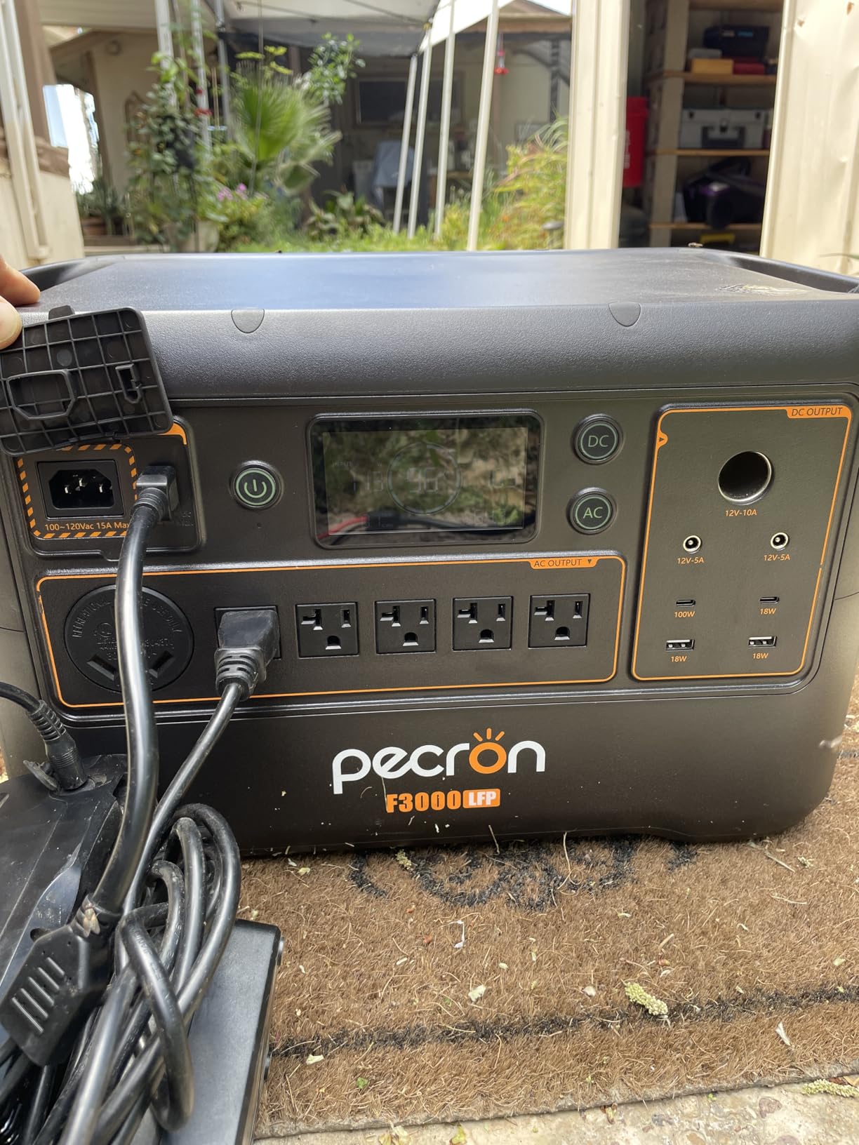 PECRON Portable Power Station F3000LFP, 3072Wh Solar Generator, 3600W LiFePO4 Battery Home Backup, Fast Charging Lithium Battery with 100W USB-C Output for Home, Camping, RV, Emergency customer photo 2