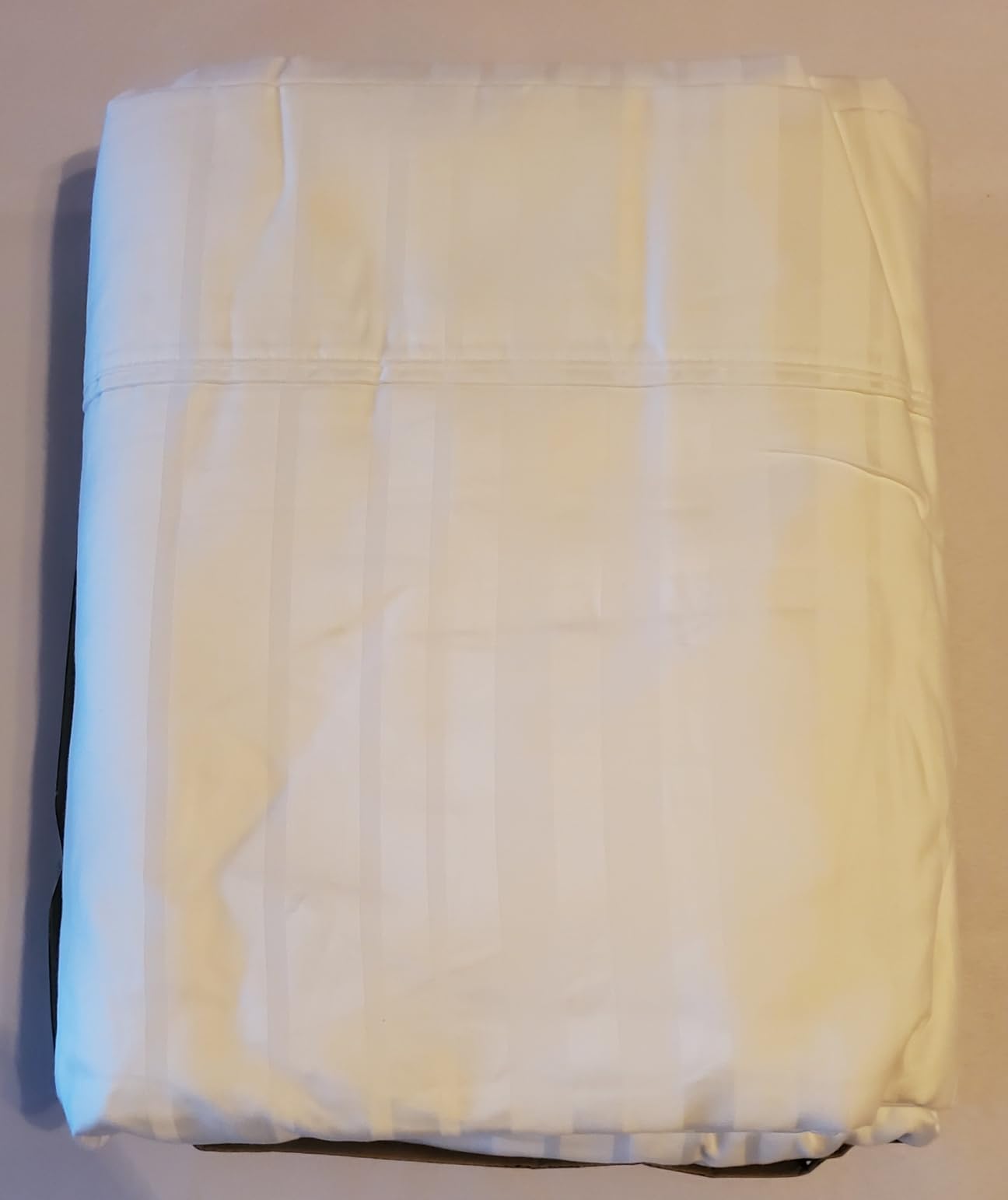 Casa Platino Queen Sheet Set, 6 Piece 100% Cotton Bed Sheet Set with 500 Thread Count Buttery Soft Sateen Finish, Long-Lasting and Lightweight, 15 Inch Deep Pocket Queen Sheets - Pure White customer photo 1