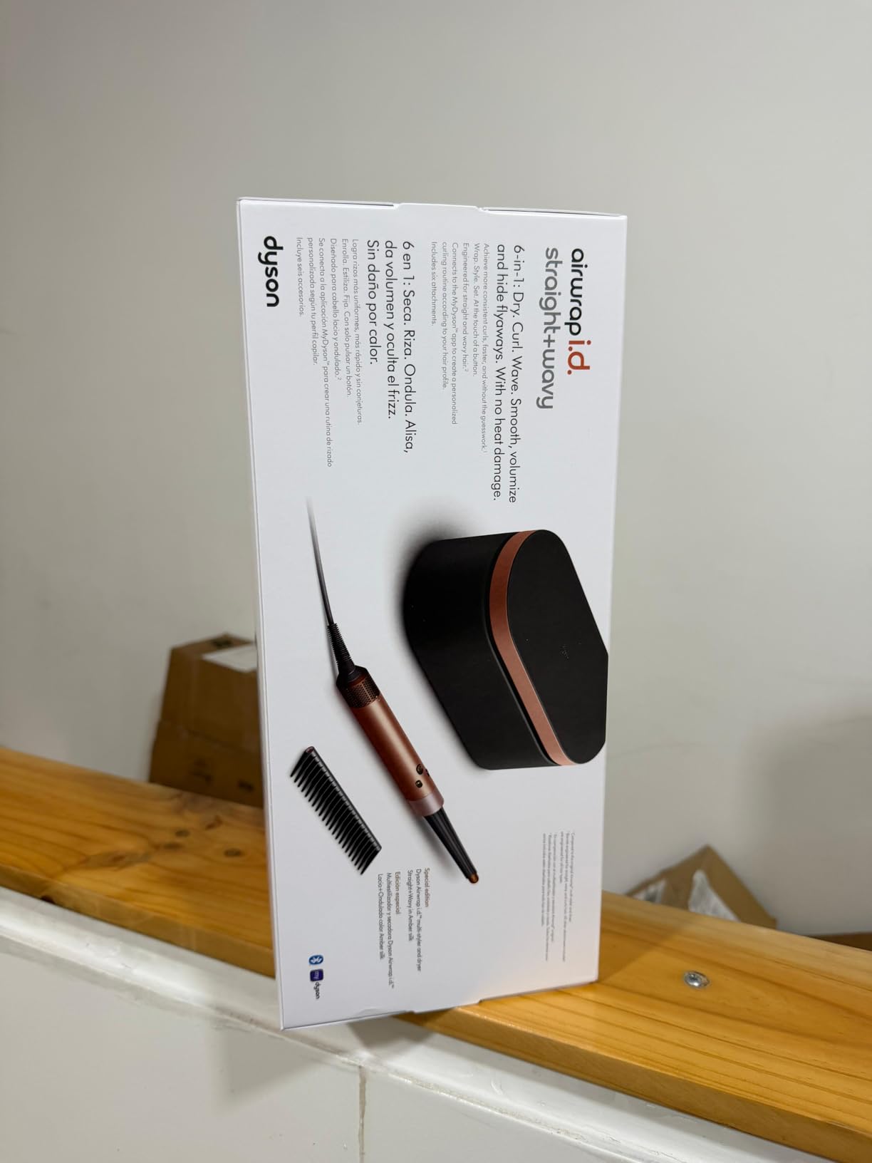 Dyson Airwrap i.d. Multi-Styler, Allure Winner, Bluetooth Connected, No Heat Damage, 6-in-1 Versatility customer photo 1