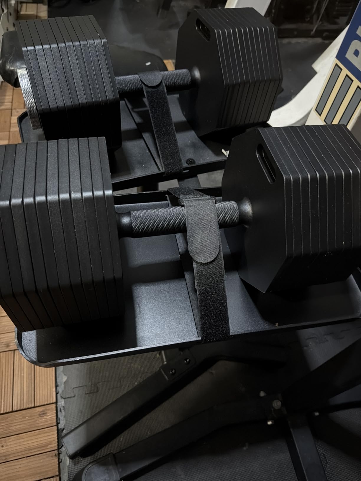 Adjustable Dumbbell Sets, Each 50/80/90/110/120LB Pairs Durable Steel Build, Free Weights Dumbbells Set of 2 with Anti-slip Handle, For Full Body Home Gym Workout Home Strength Training Equipment customer photo 2
