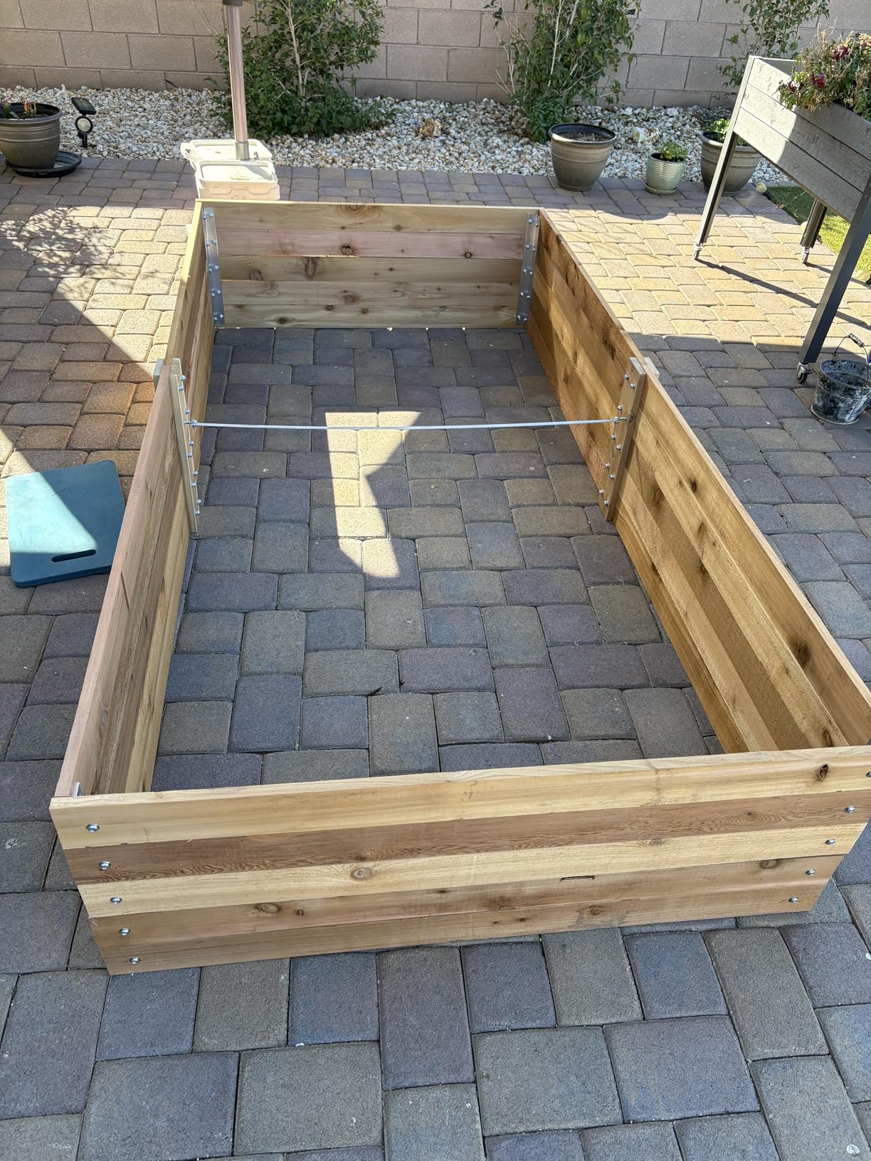 Infinite Cedar Select Cedar Raised Garden Bed (4' x 8' x 17.5