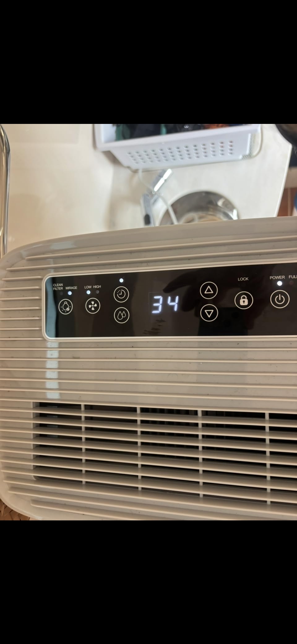 Kesnos 2,500 Sq. Ft. Energy Star 2025 Dehumidifier for Home & Basement, Ideal for Bedroom with Ultra Quiet 36 dB, 0.39-Gallon Water Tank with Drain Hose, 4 Pre-Set Modes, Auto Defrost, Timer customer photo 2