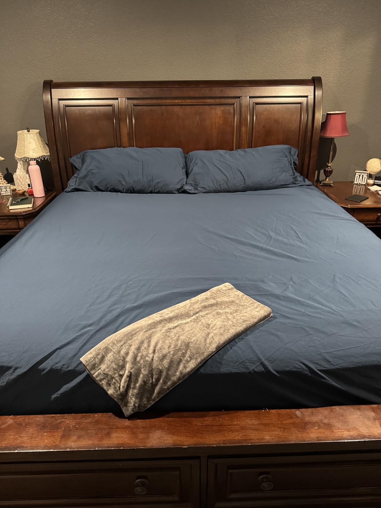 Bedlifes Egyptian Cotton Sheets 1000 Thread Count King Size, 4-Piece 16