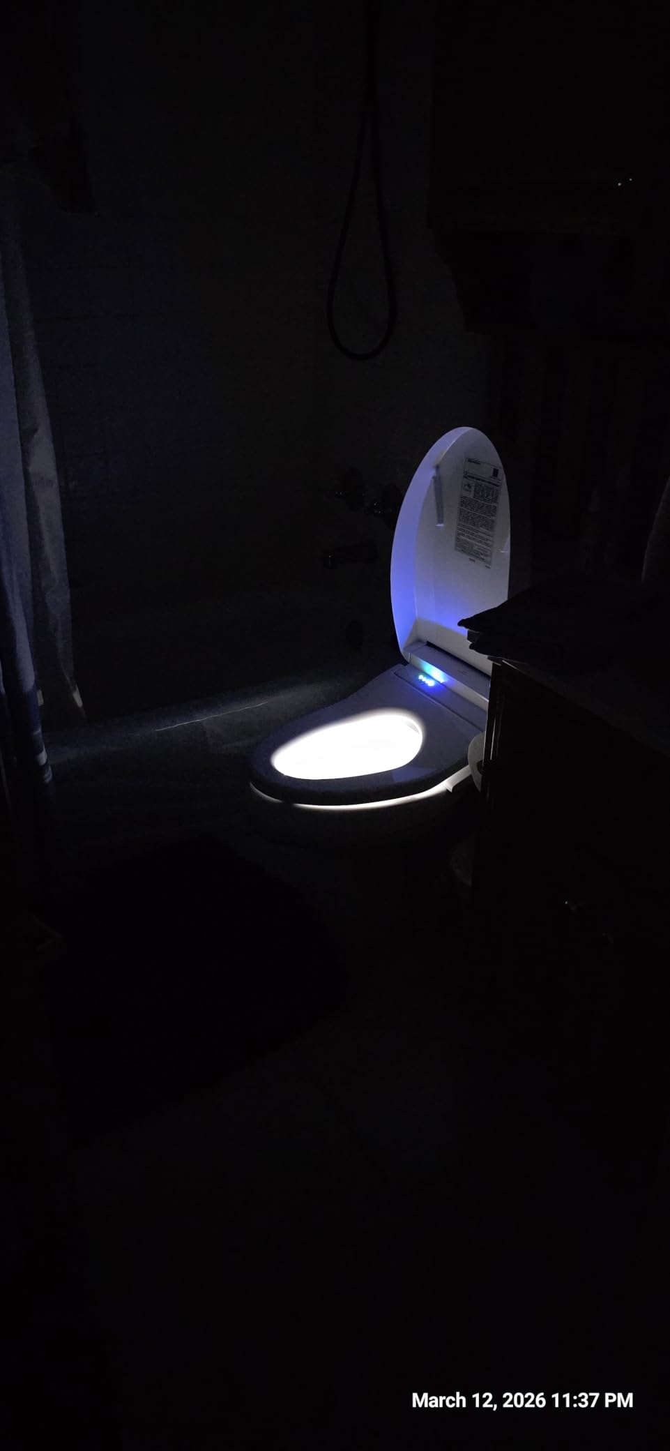 WASHLET S5 Electronic Bidet Toilet Seat with Instantaneous Water Heating, PREMIST and EWATER+ Wand Cleaning, Elongated, Cotton White - SW3446#01 customer photo 2