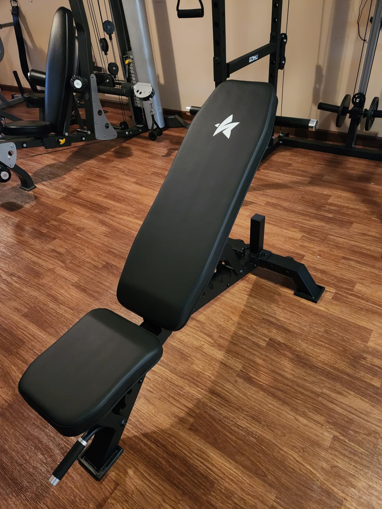 Weight Bench, Adjustable Workout Bench for Home Gym Full Body Workout, 1300LBS Weight Capacity Bench Press, Flat/Incline Bench with 33
