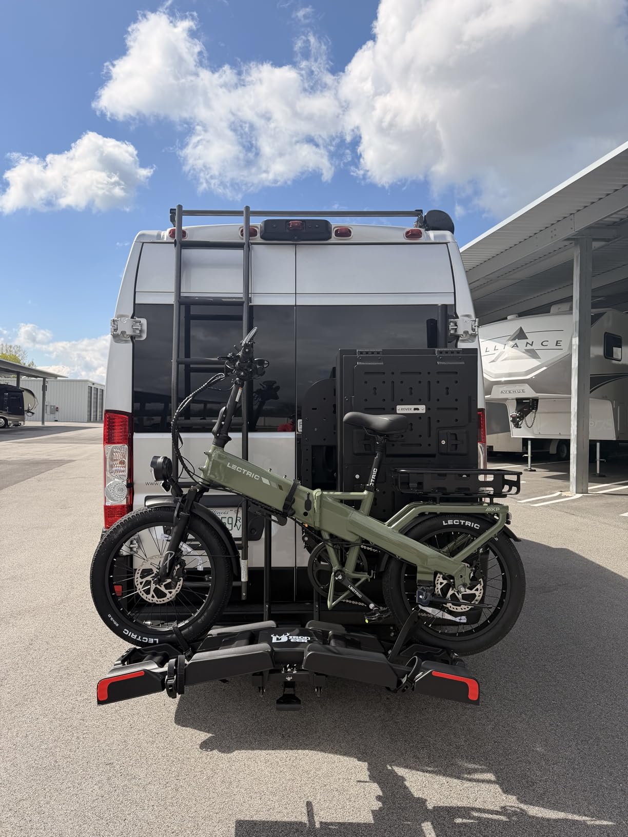 Ebike Rack with Ramp for 2 E-Bikes 200 lbs Capacity Fits 5