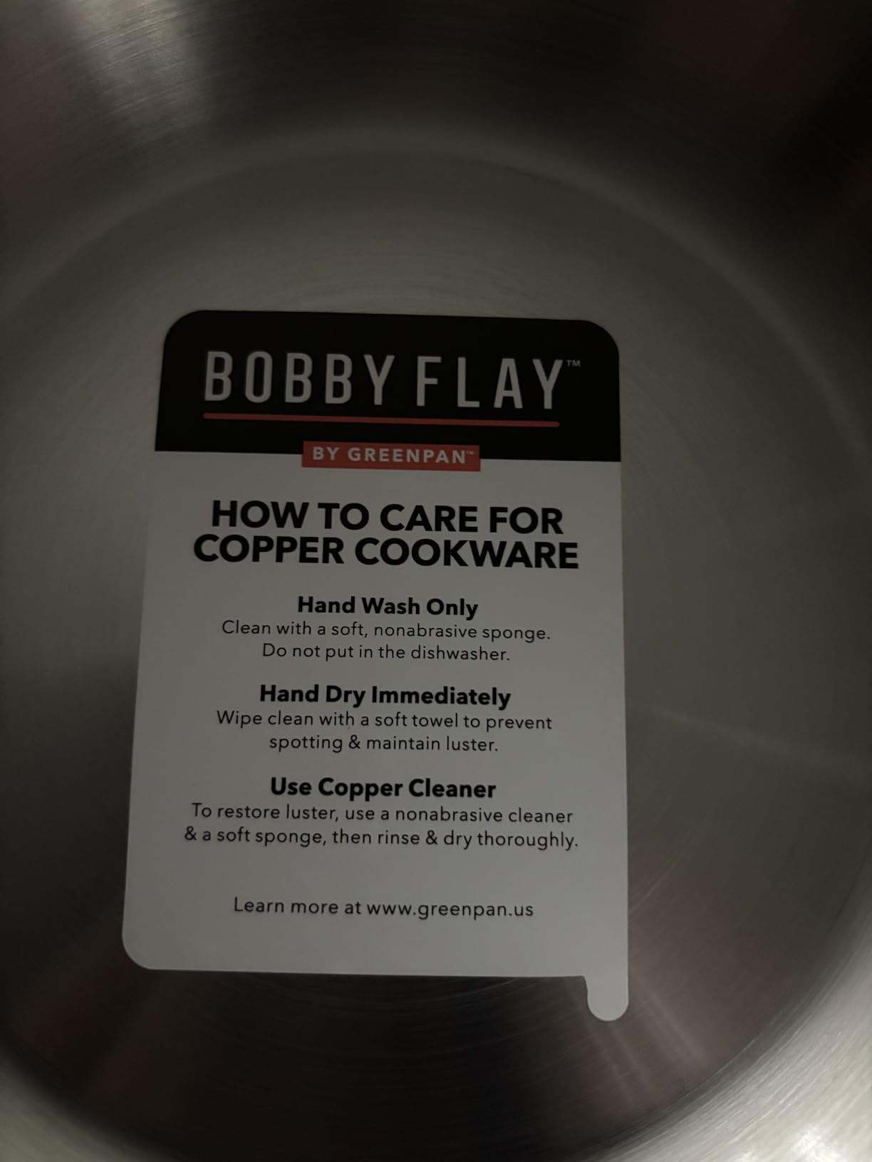 GreenPan x Bobby Flay 8 Piece Copper Clad Pots & Pans, Induction Ready Cookware, Measurement Markings, Stainless Steel Base & Interior, Oven Safe to 500°F customer photo 1
